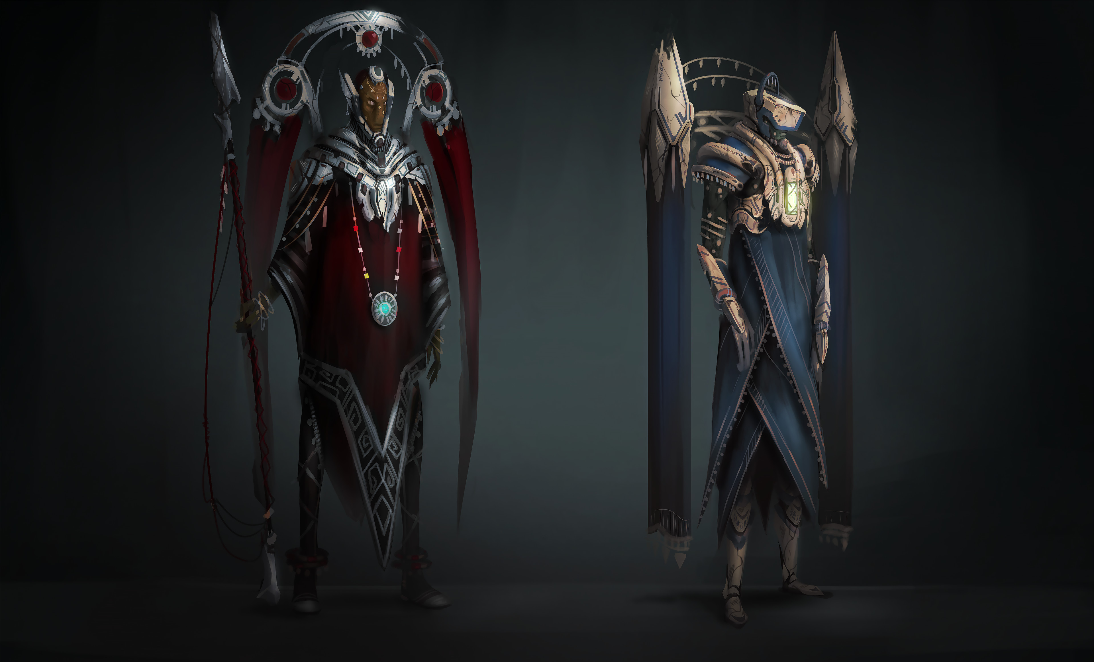 Some more character concepts for the Nakalim. 