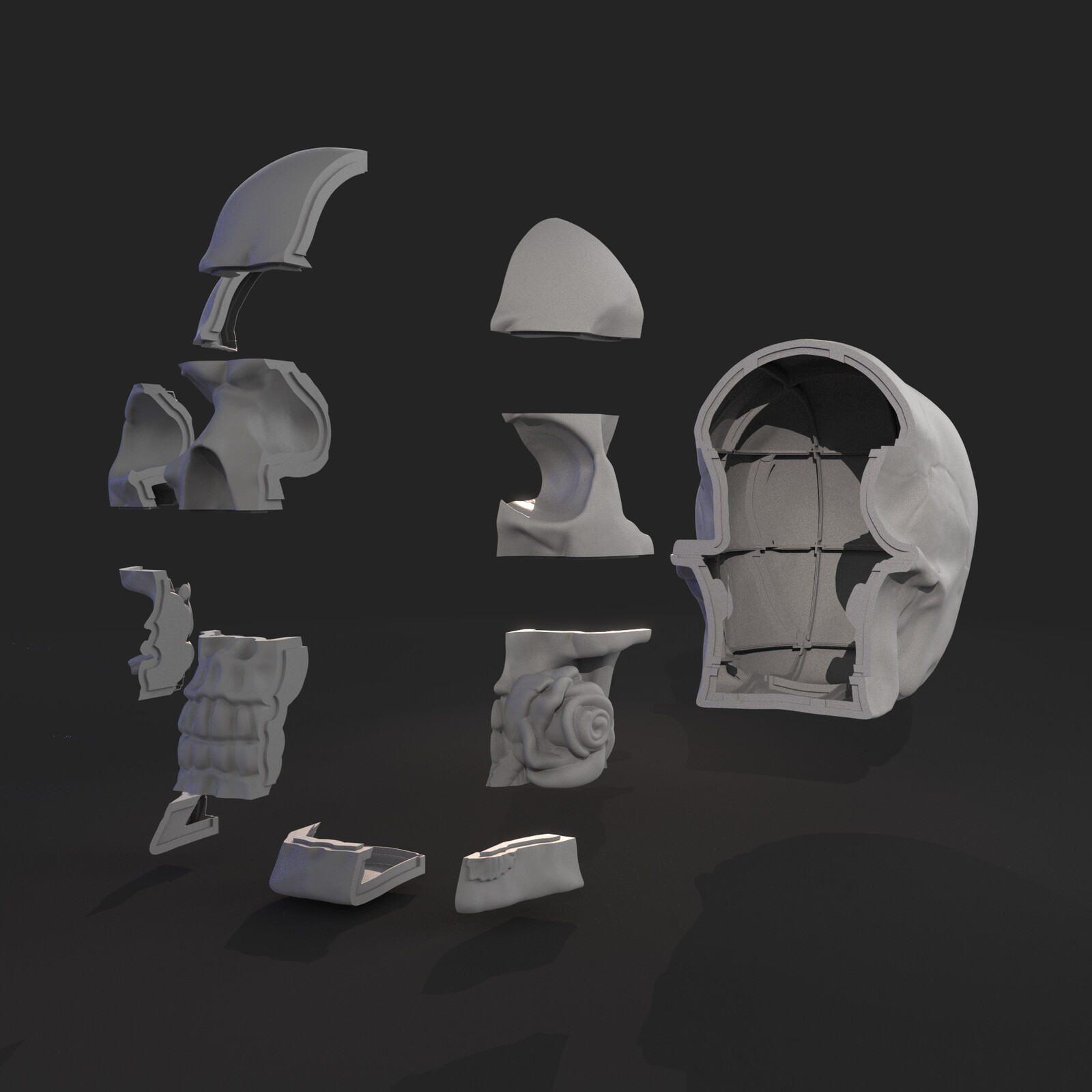 Suddivisioni per la stampa 3D
Subdivisions for 3D print