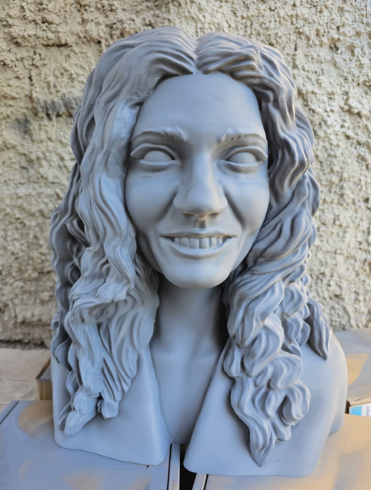 Stampa 3D prima della colorazione
Before the painting
