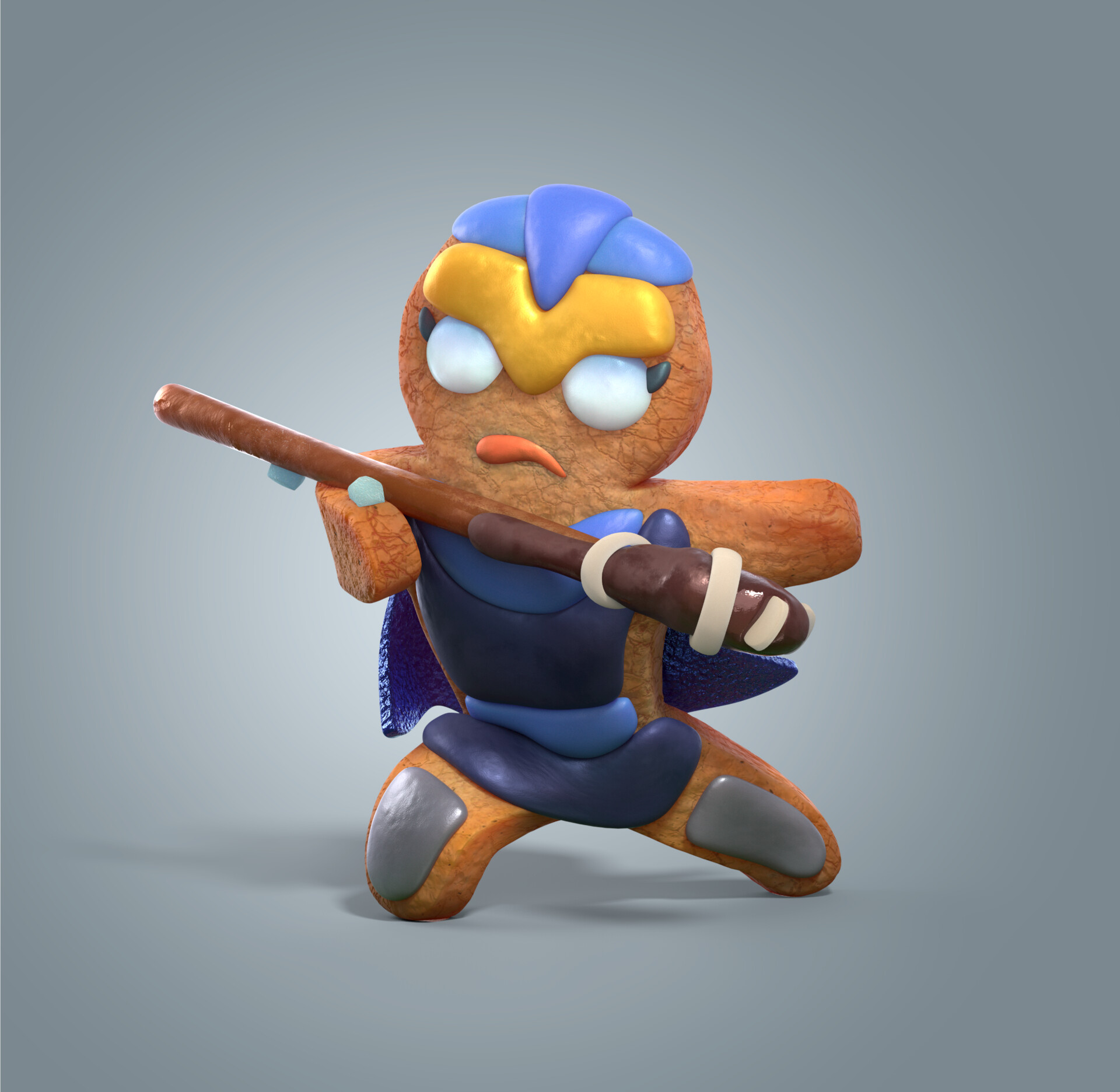 Surface Digital Clash of Clans : Gingerbread Royal Champion