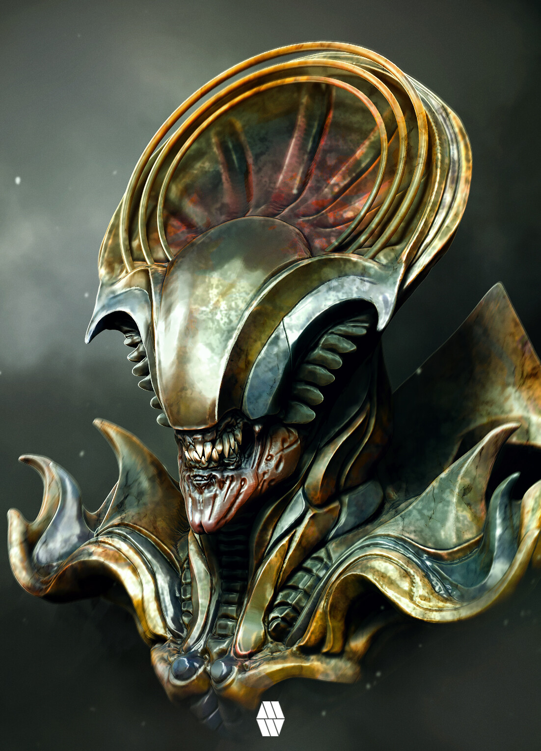 A Demon Emerges - 'Demon Bust' Concept 