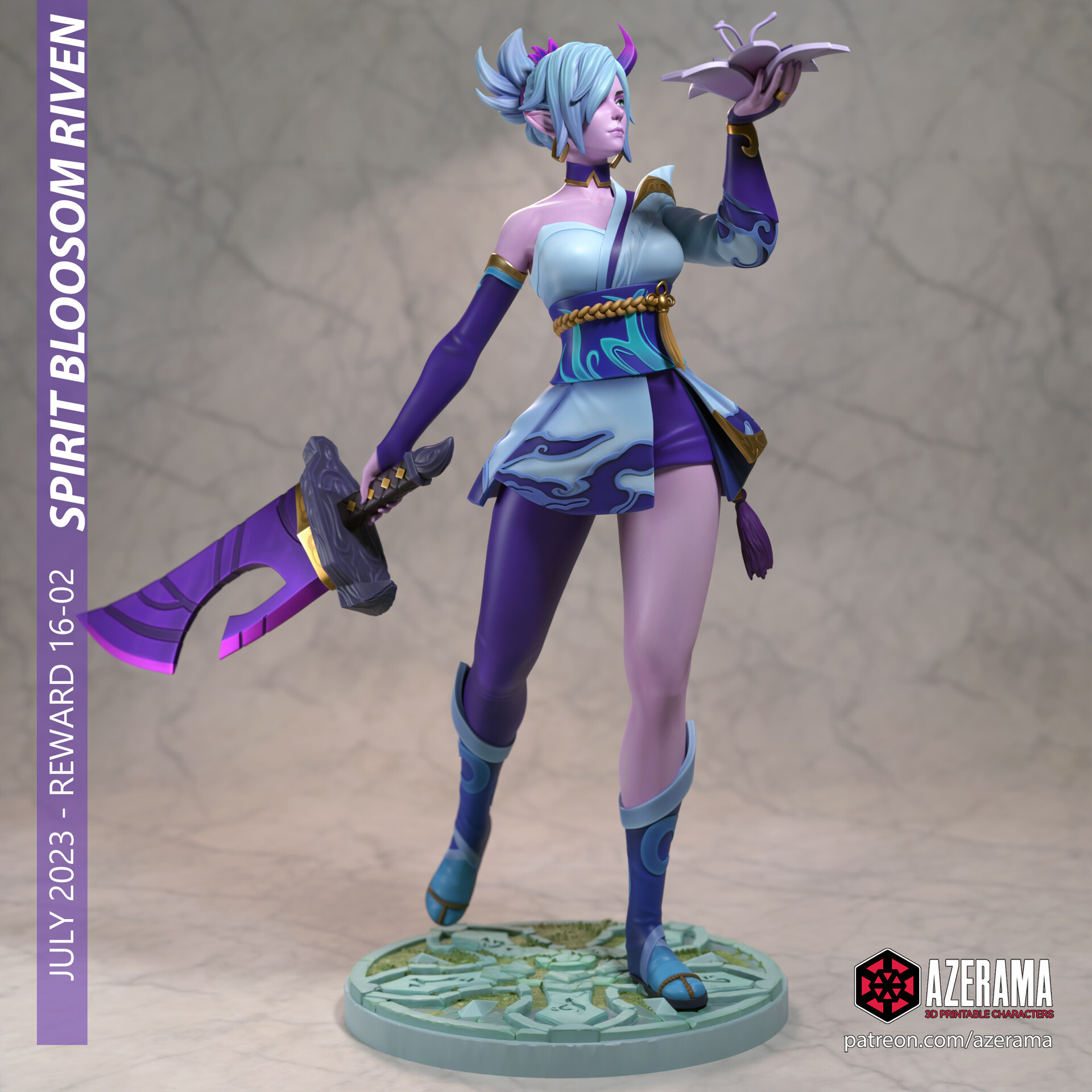 Riven statue shop