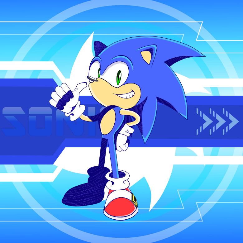 ArtStation - Sonic the Hedgehog - visual#1