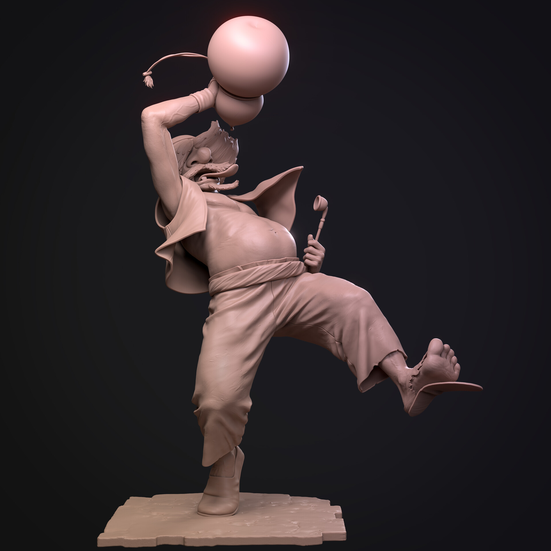 【日本製】 ArtStation - 2023-Chin Gentsai/老头儿 絵画/タペストリー