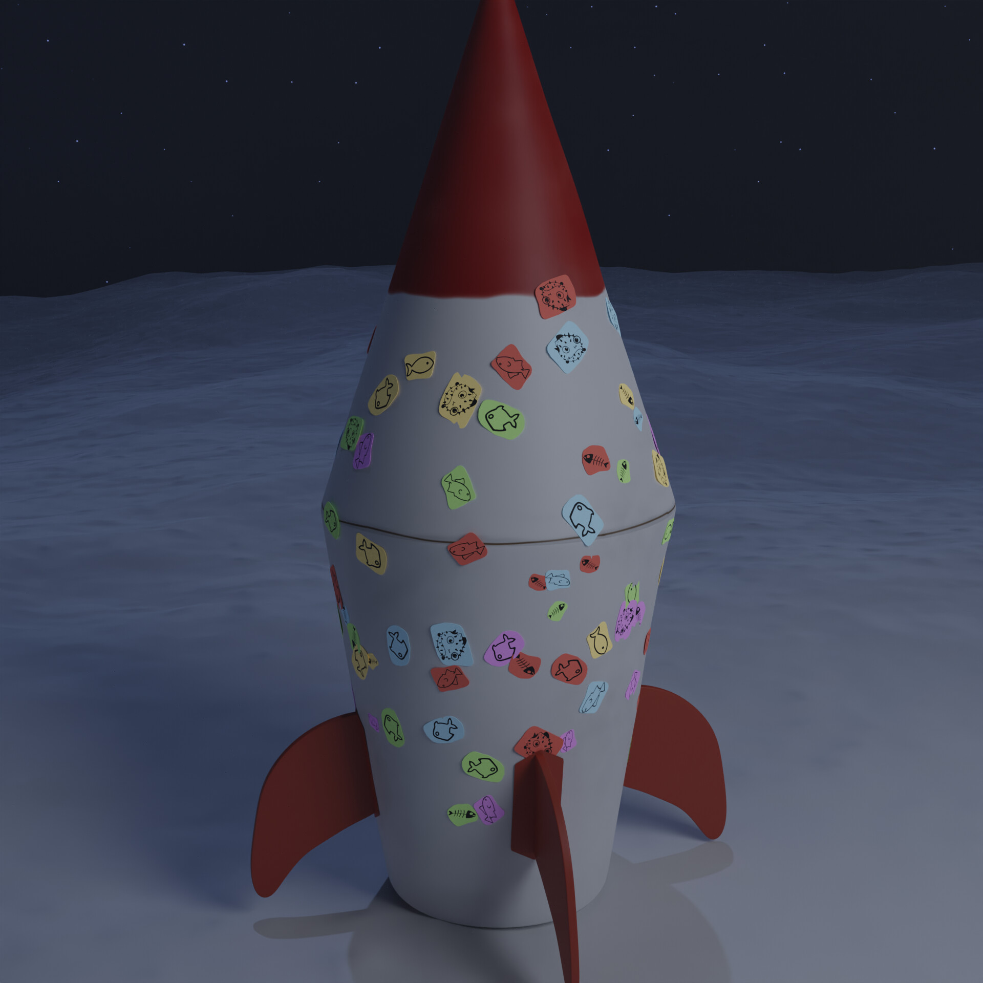 ArtStation - Paper Rocket