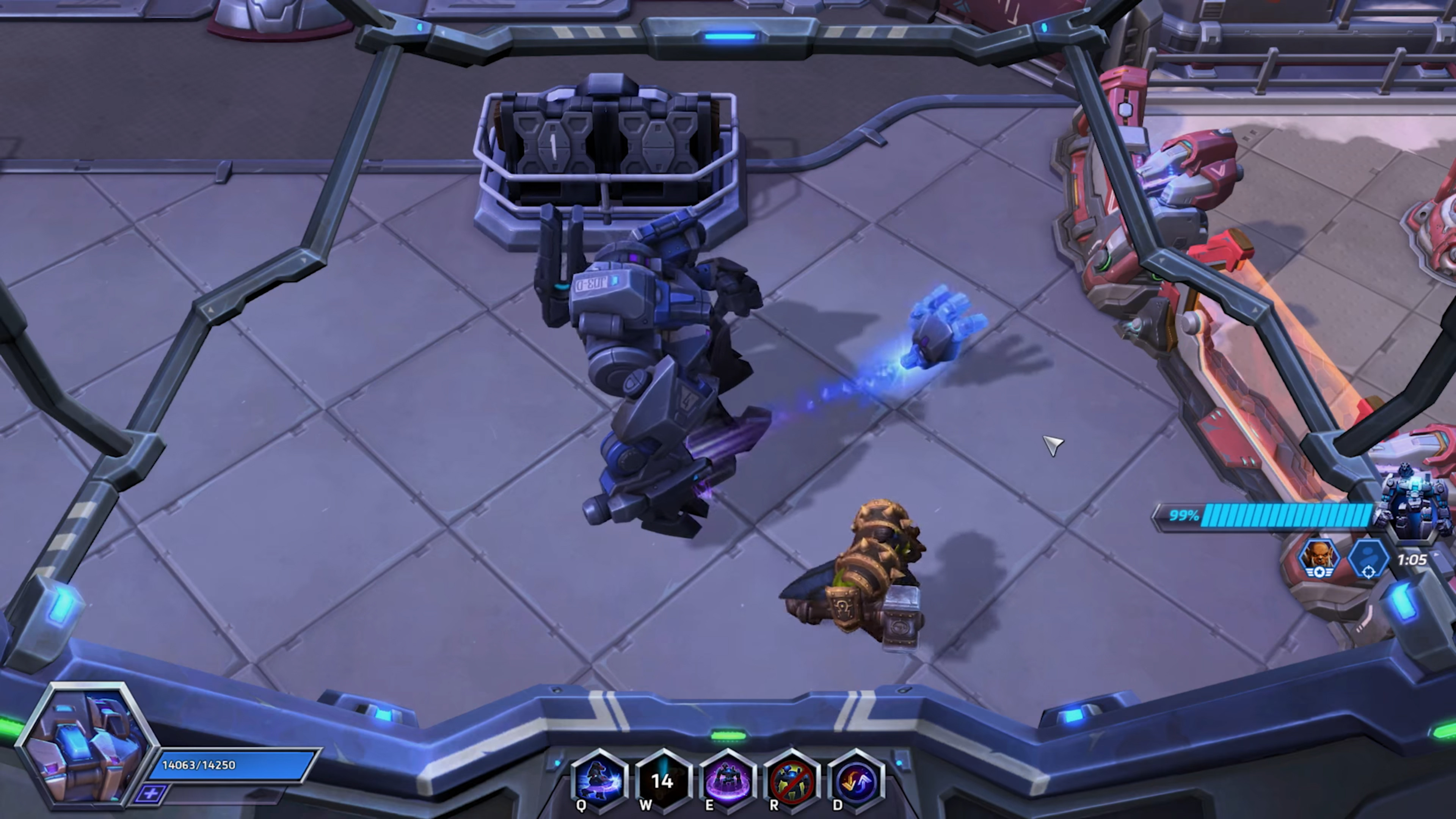 Volskaya Mech Cockpit Overlay In-Game