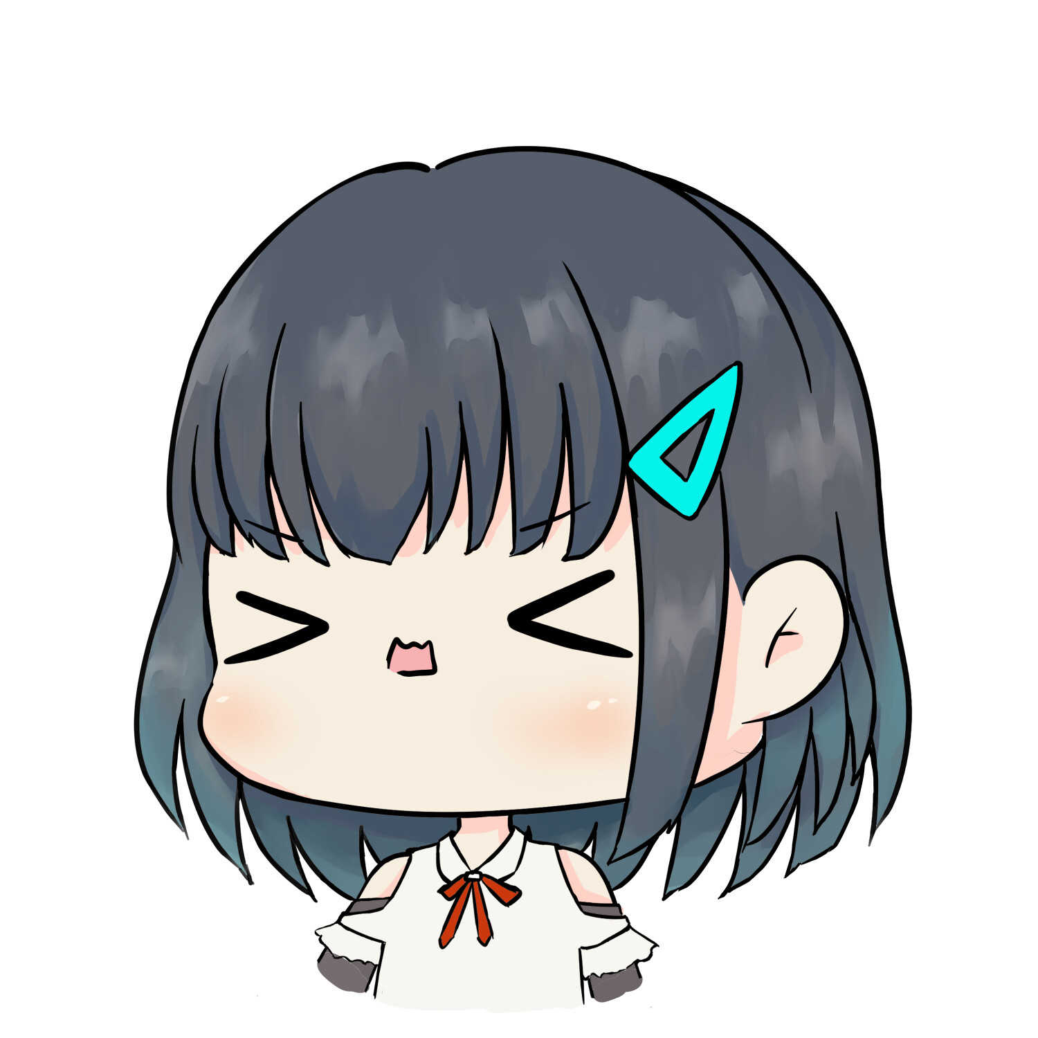 Draw cute chibi anime icon for , twitch, vtuber by Kirara_alex313