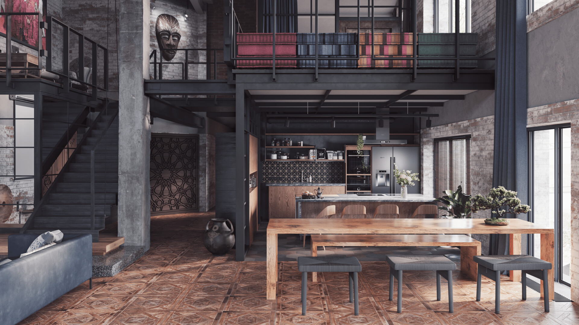 ArtStation - Loft style apartments