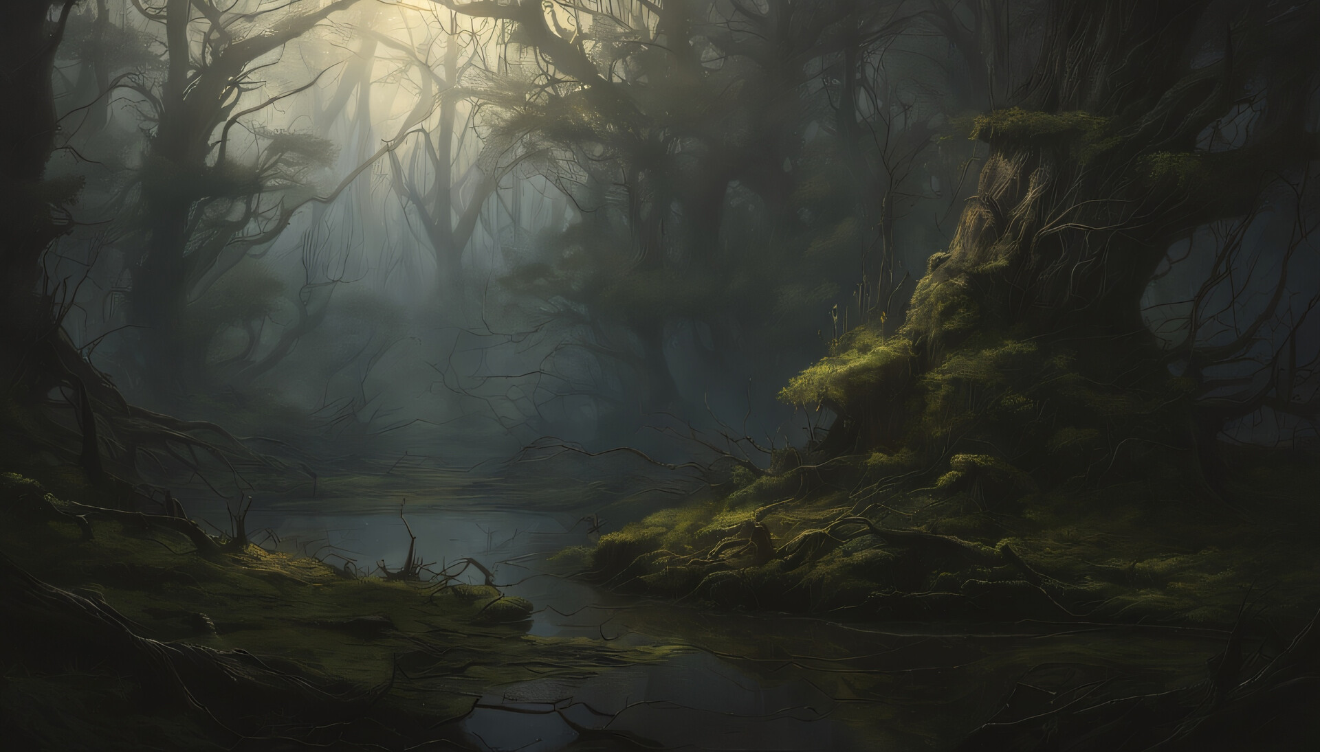 ArtStation - Whispering Bog