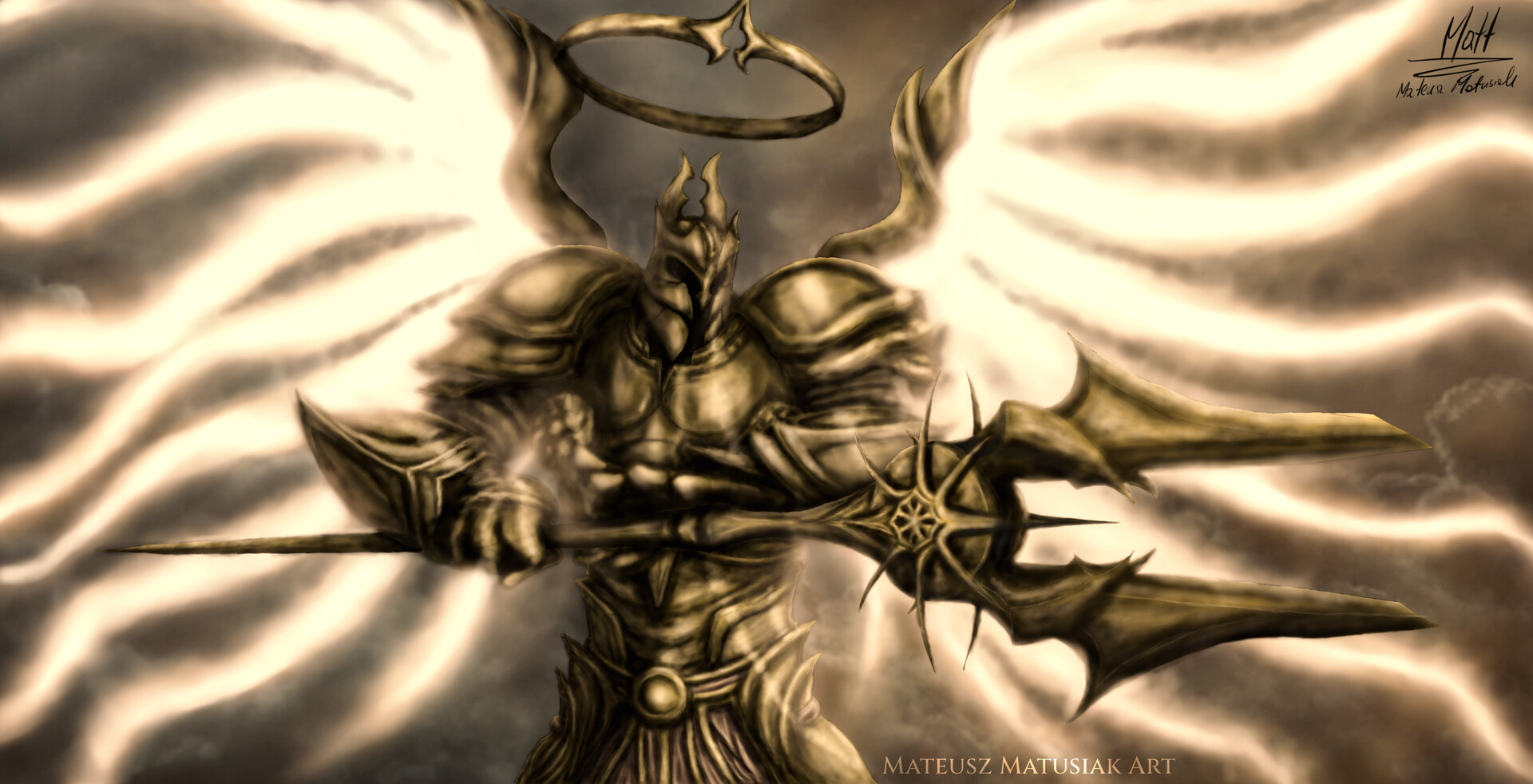 Diablo III: the anger of the angel is unforgettable Desktop wallpapers  600x382