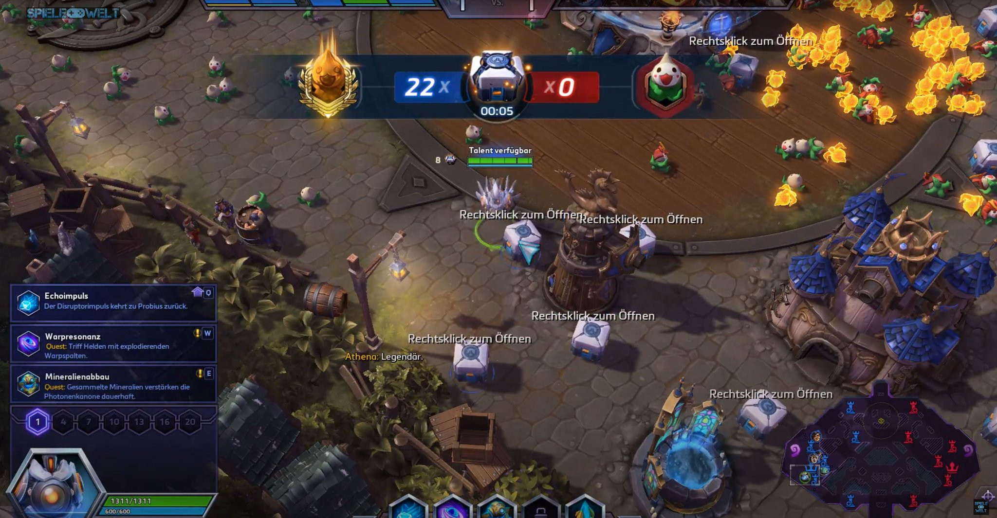 a player from Germany saved a recording of the event. I got this screenshot from their Youtube.