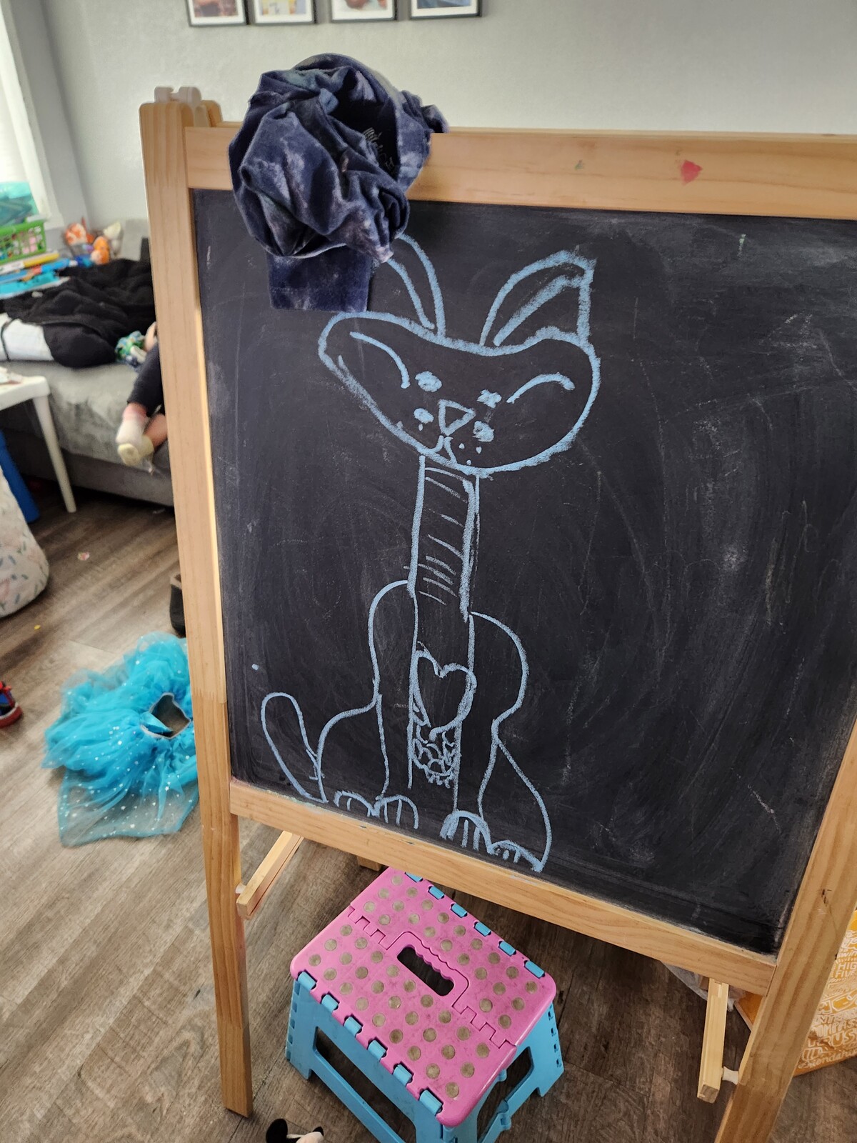 chalk concept. 