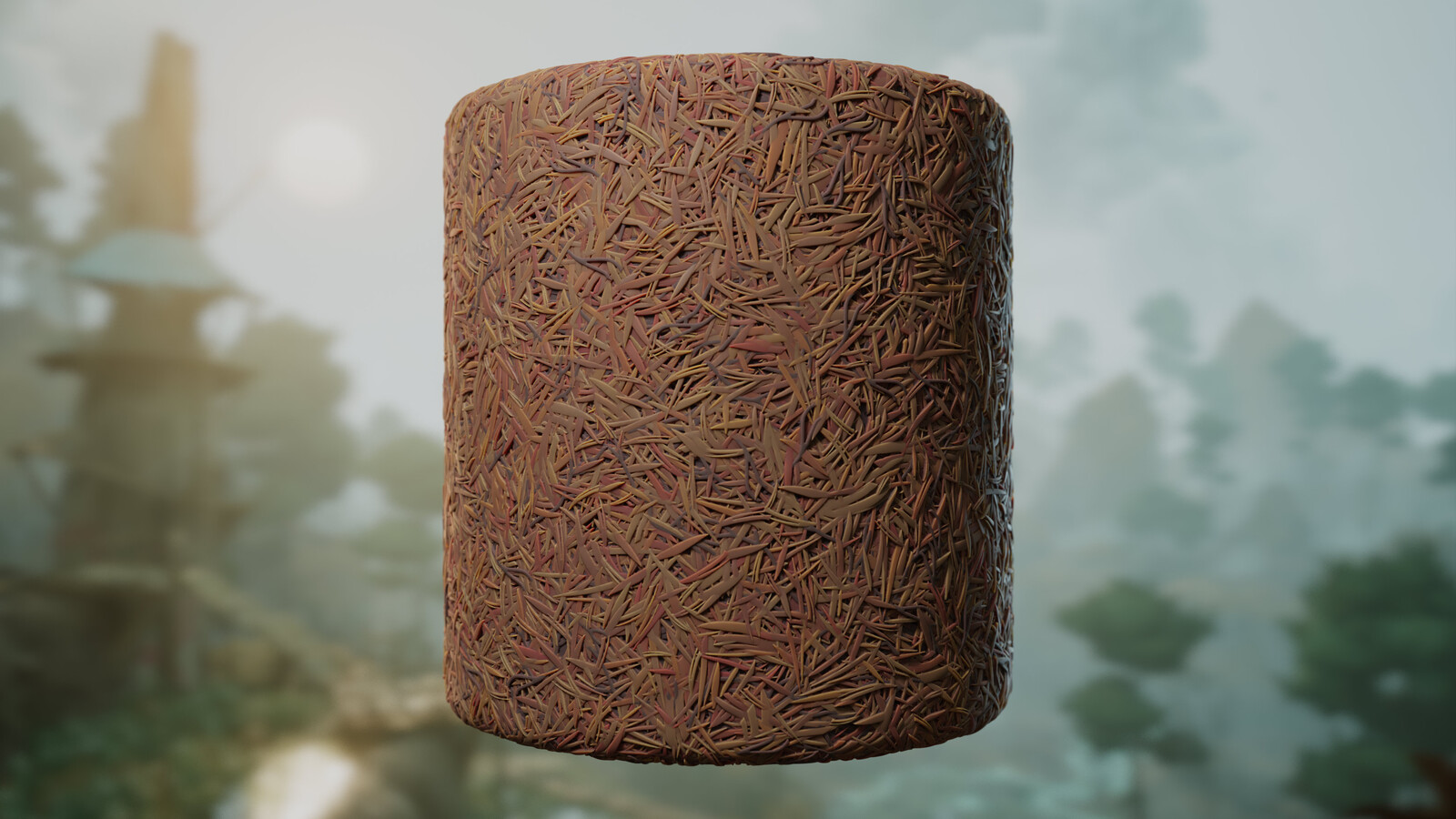 Pine needles