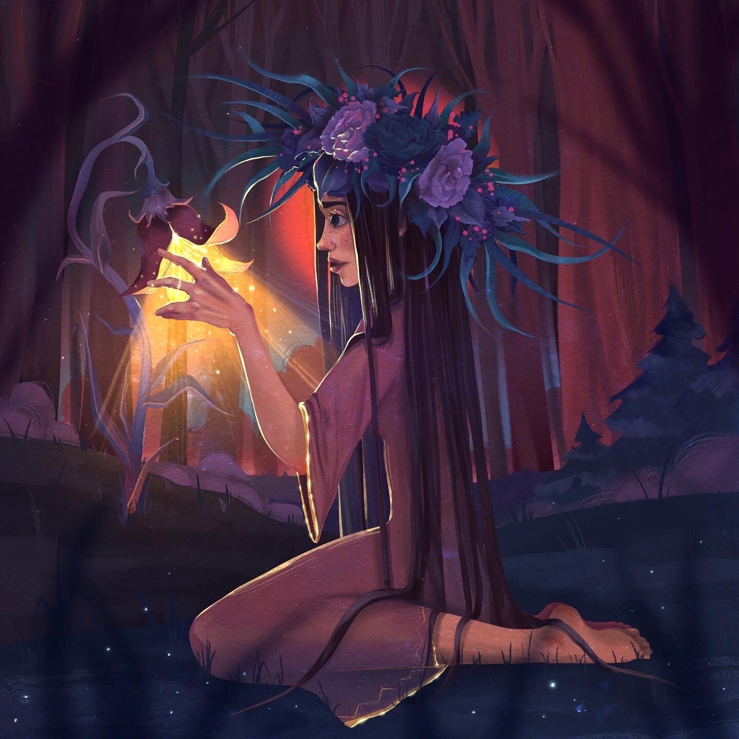ArtStation - Magic flower