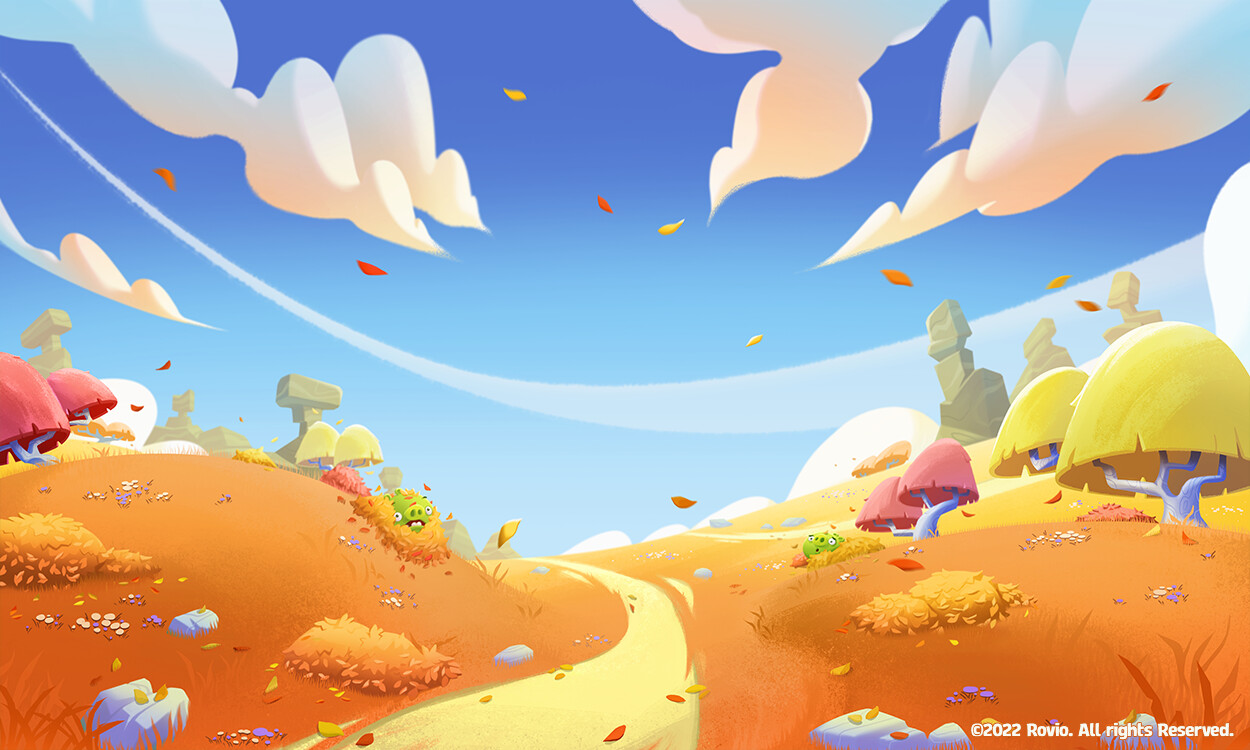 ArtStation - Angry Birds 2 concept art