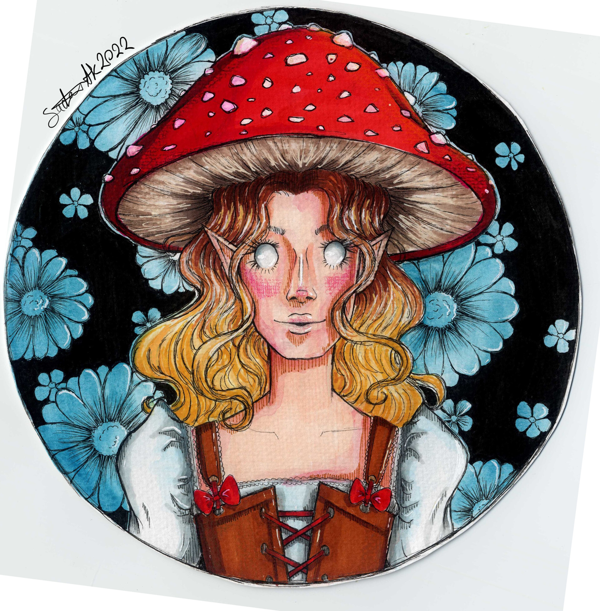 ArtStation - mushroom fairy