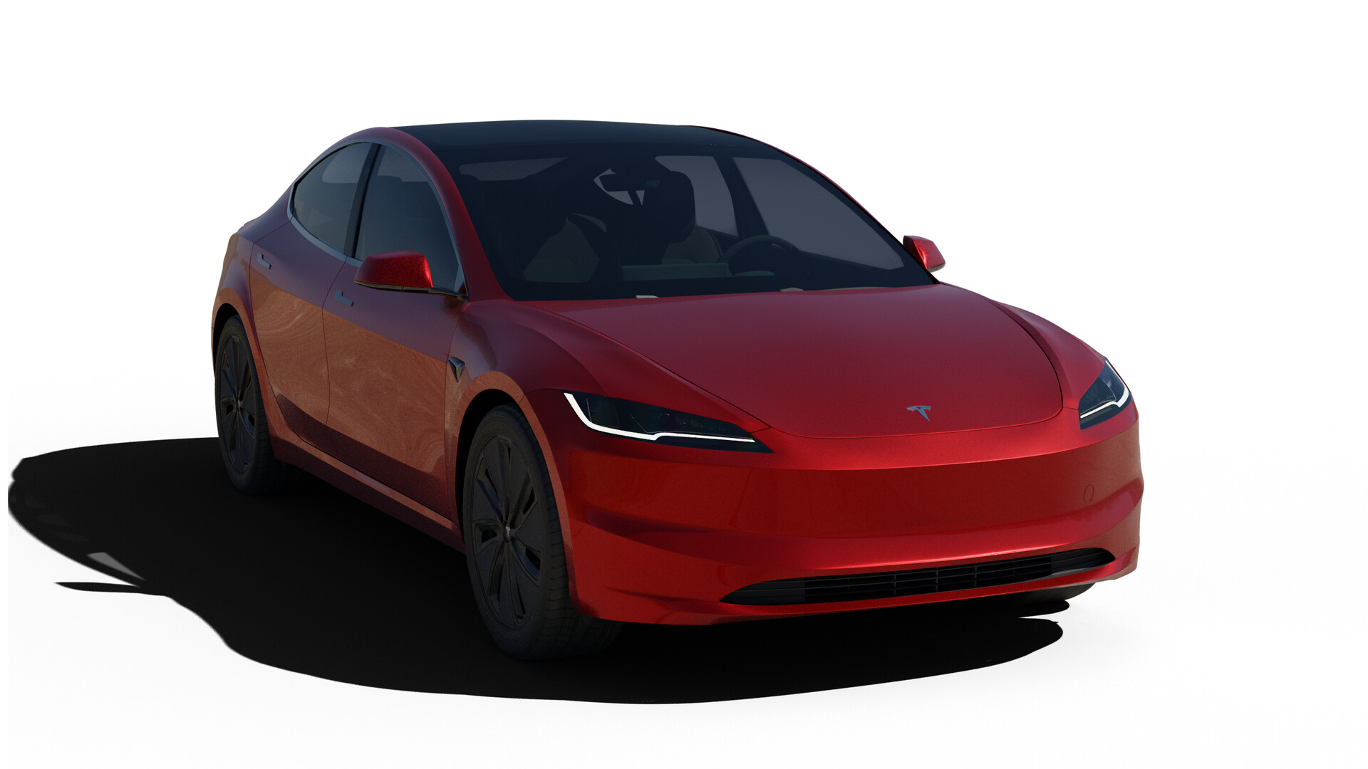 2024 Tesla Model Y Digitally Borrows Model 3 'Highland' Design