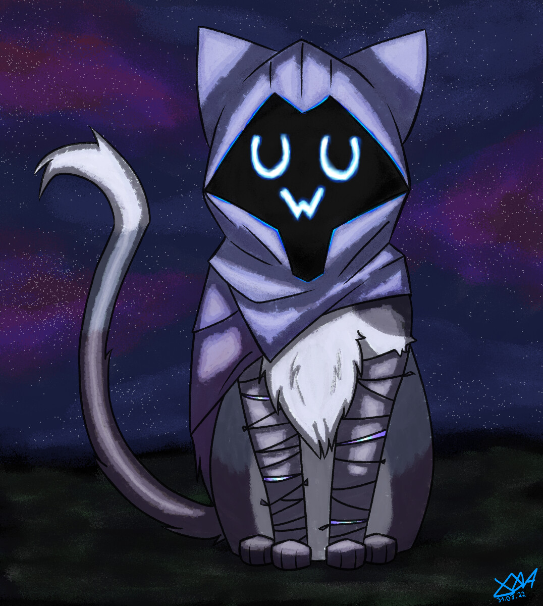 ArtStation Omen as Cat