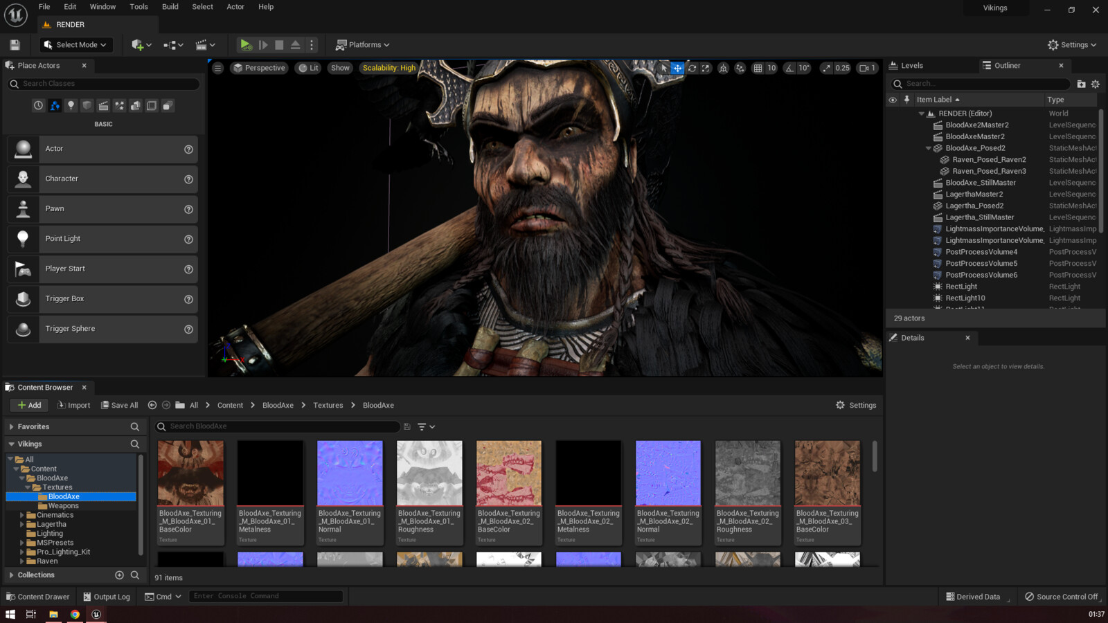 Realtime view in Unreal Engine
