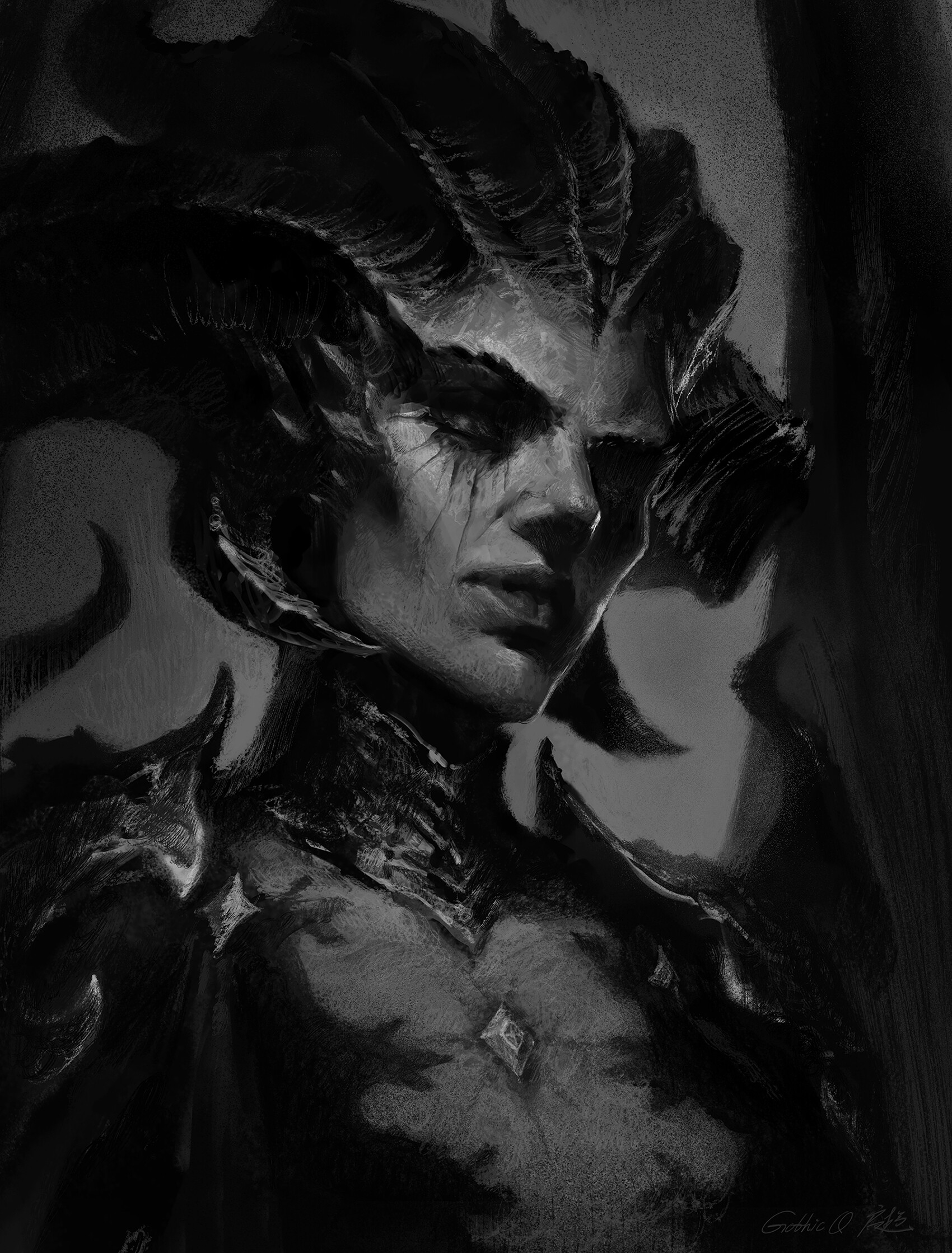 ArtStation - Diablo 4 Lilith fan art