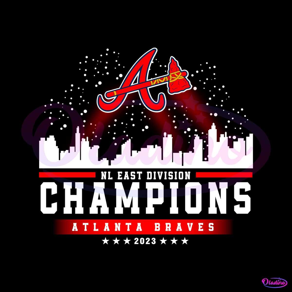Official Fear the chop atlanta braves 2023 nl east champions T