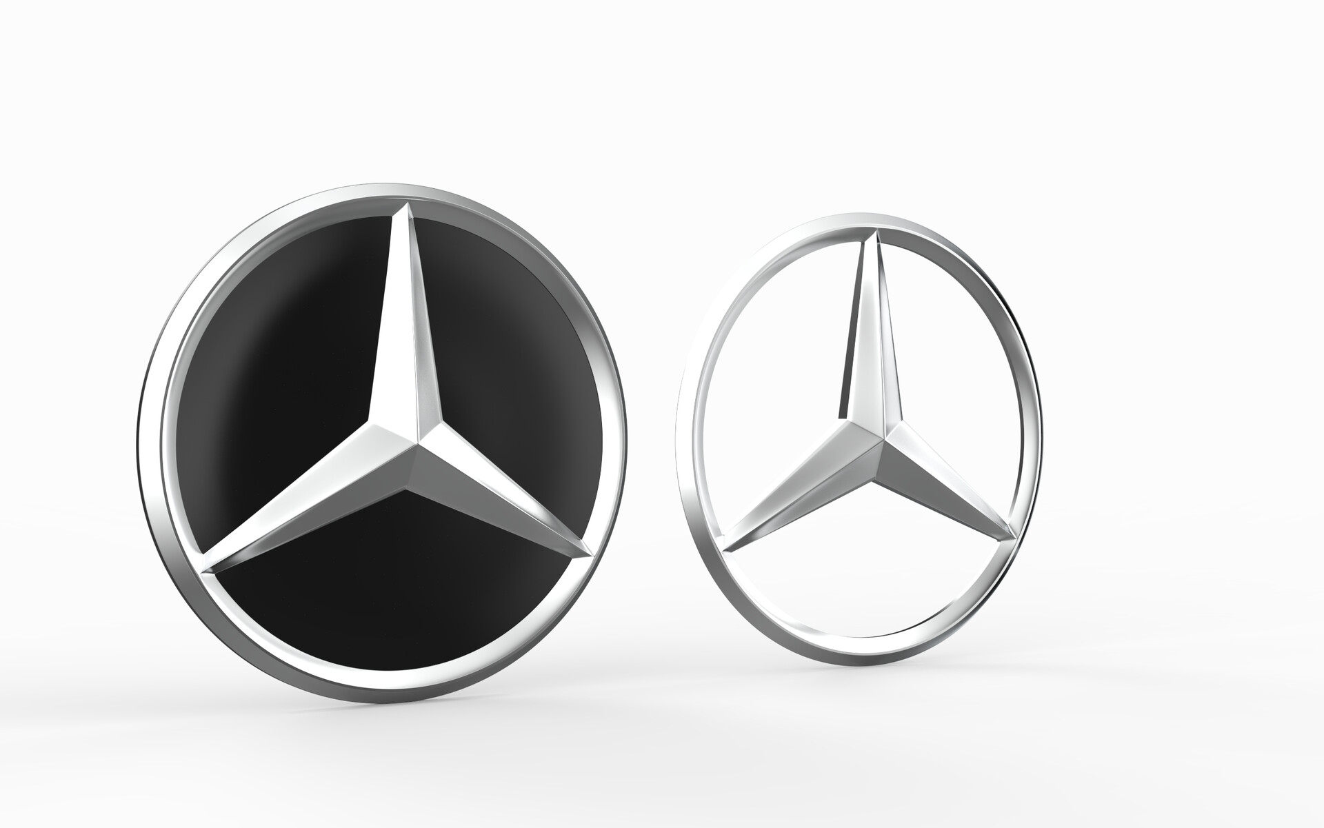 ArtStation - Mercedes-Benz Logo 3D model
