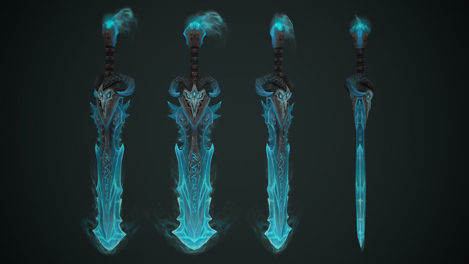 Handpainted props for videogames