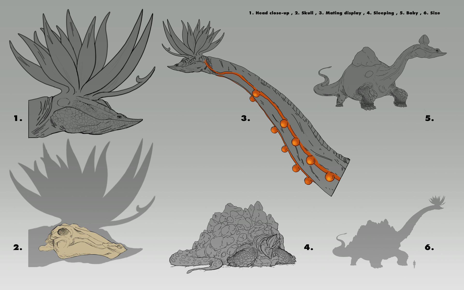 ArtStation - Creature Concept Sheets for Creatures of Sonaria by