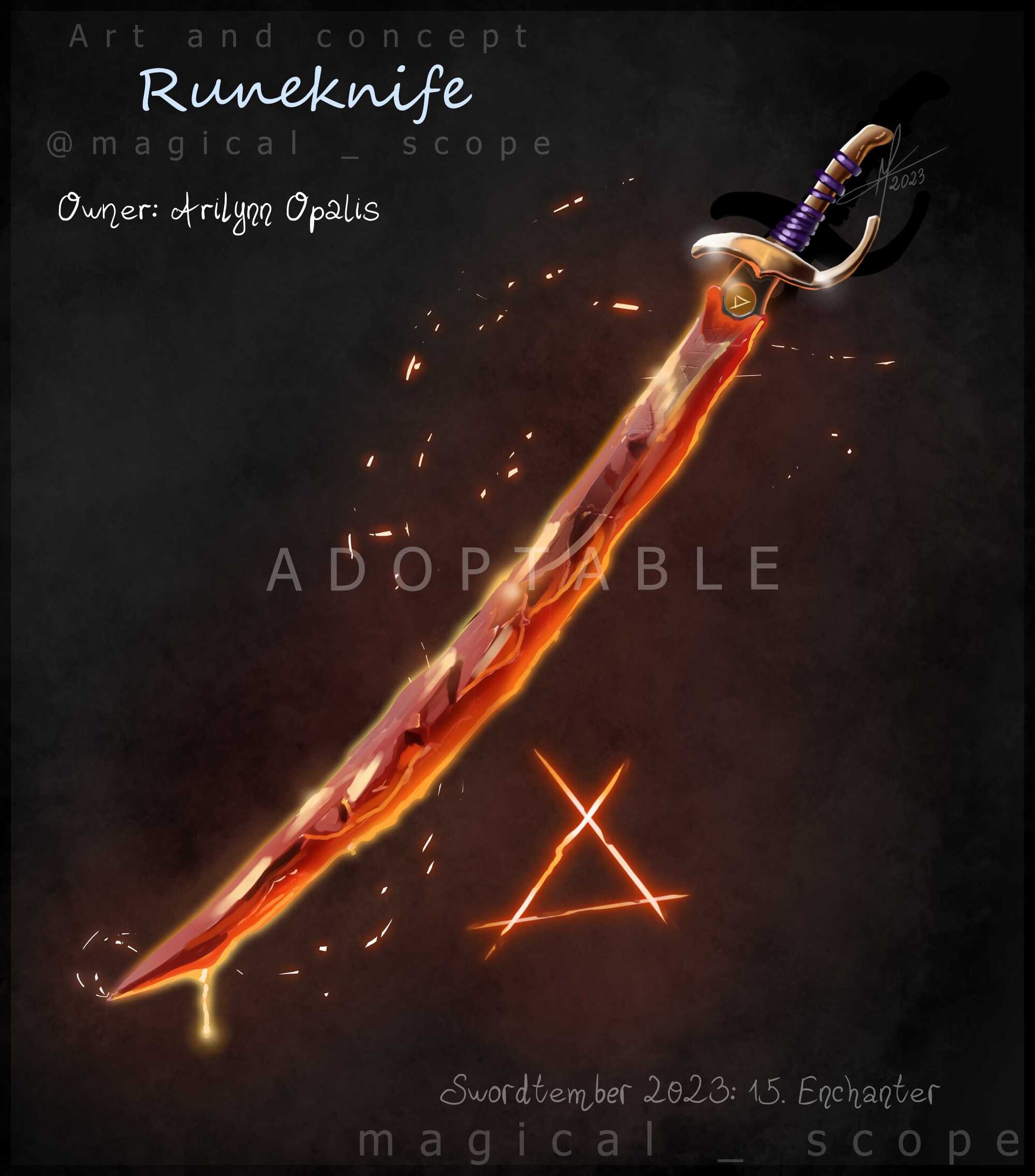 Magical Kaleidoscope Swordtember 2023 15 Enchanter