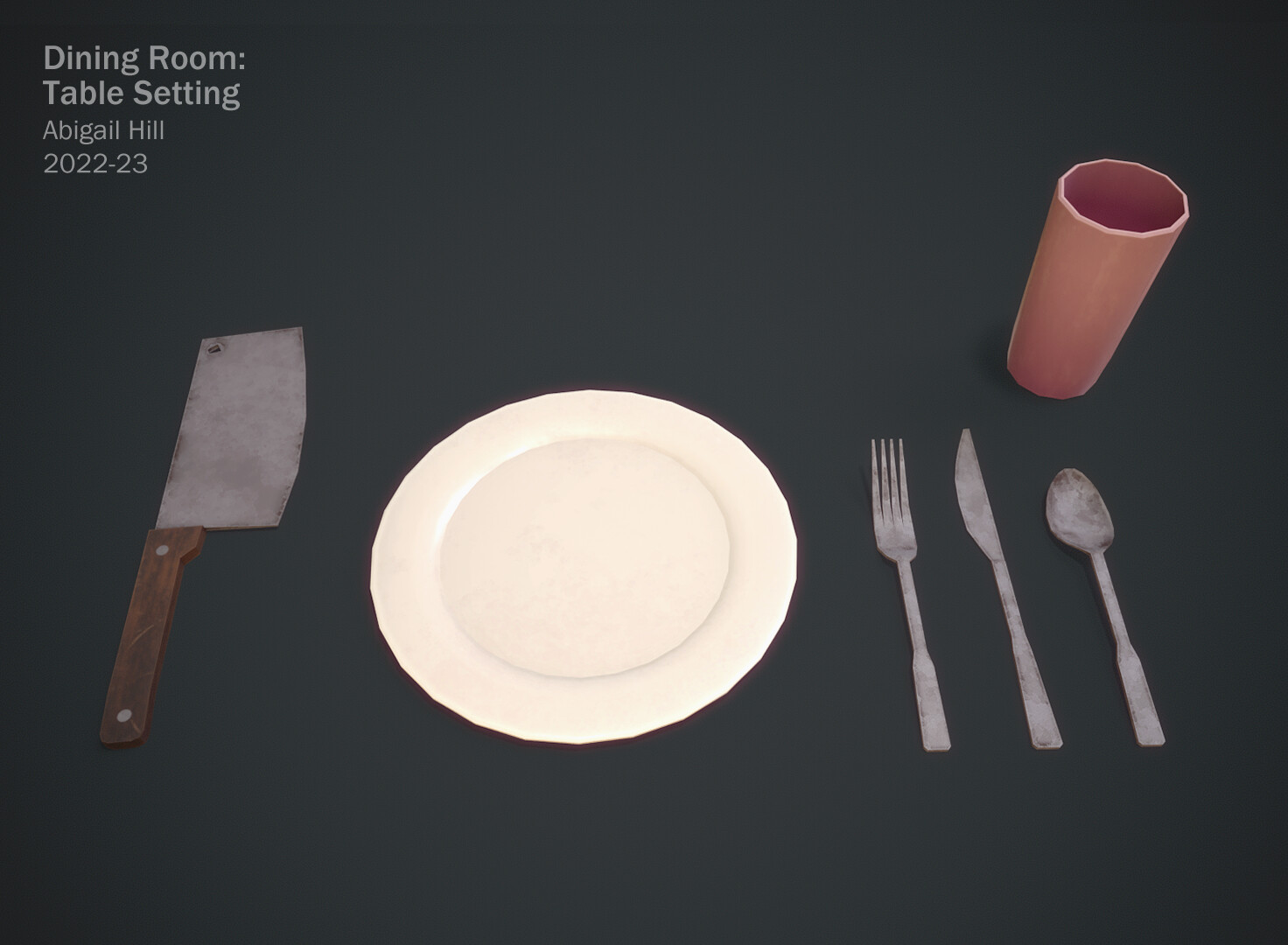 Abigail Hill Dining Room Kitchen Diorama abigail-hill-dining-room-kitchen-diorama