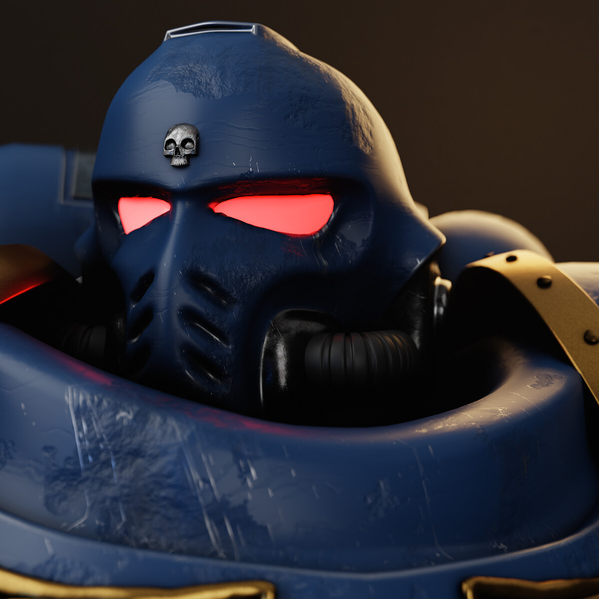 Taylor Dickinson - Space Marine - Ultramarine inspired from the Space ...