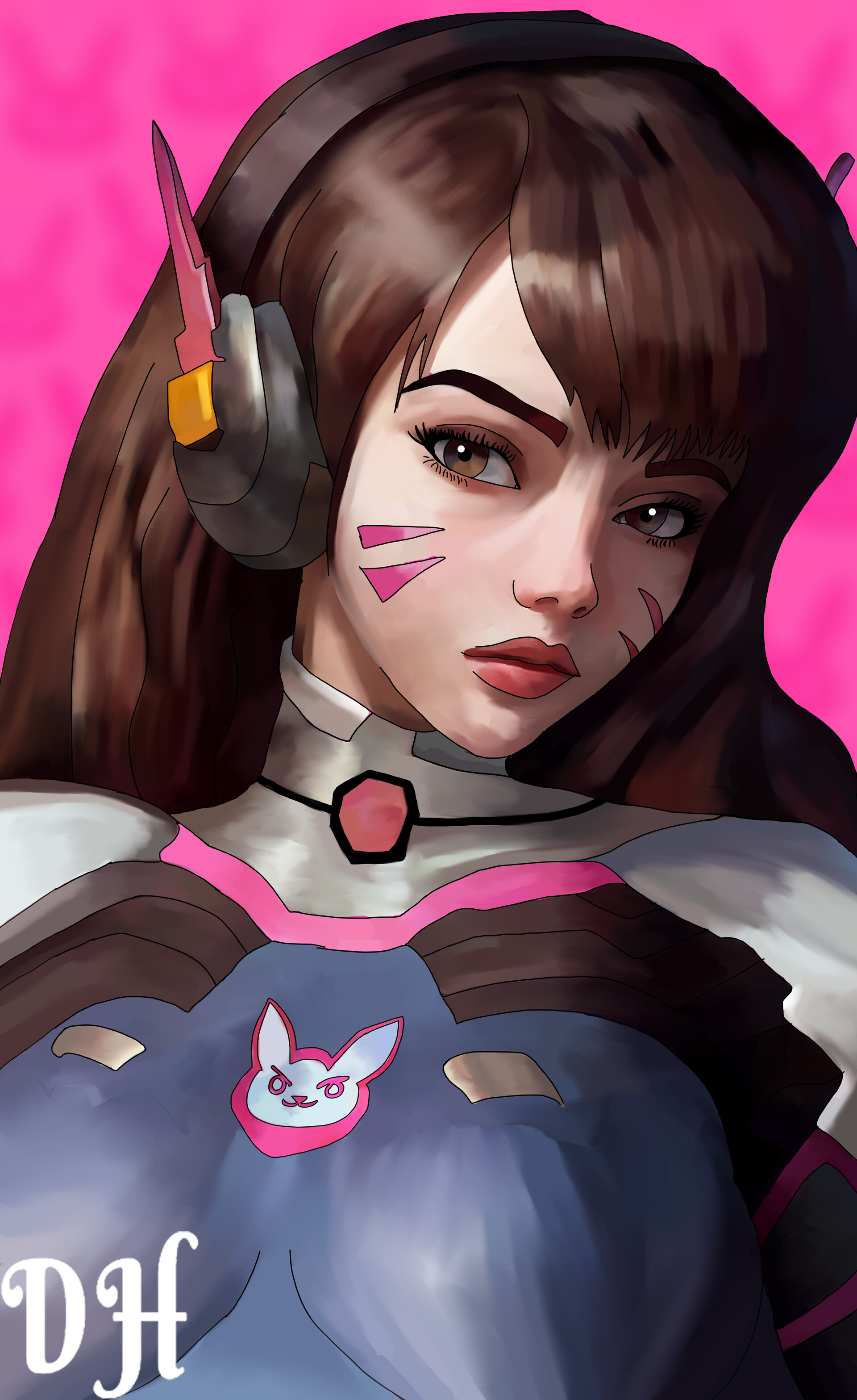 ArtStation - Overwatch - D.VA v1