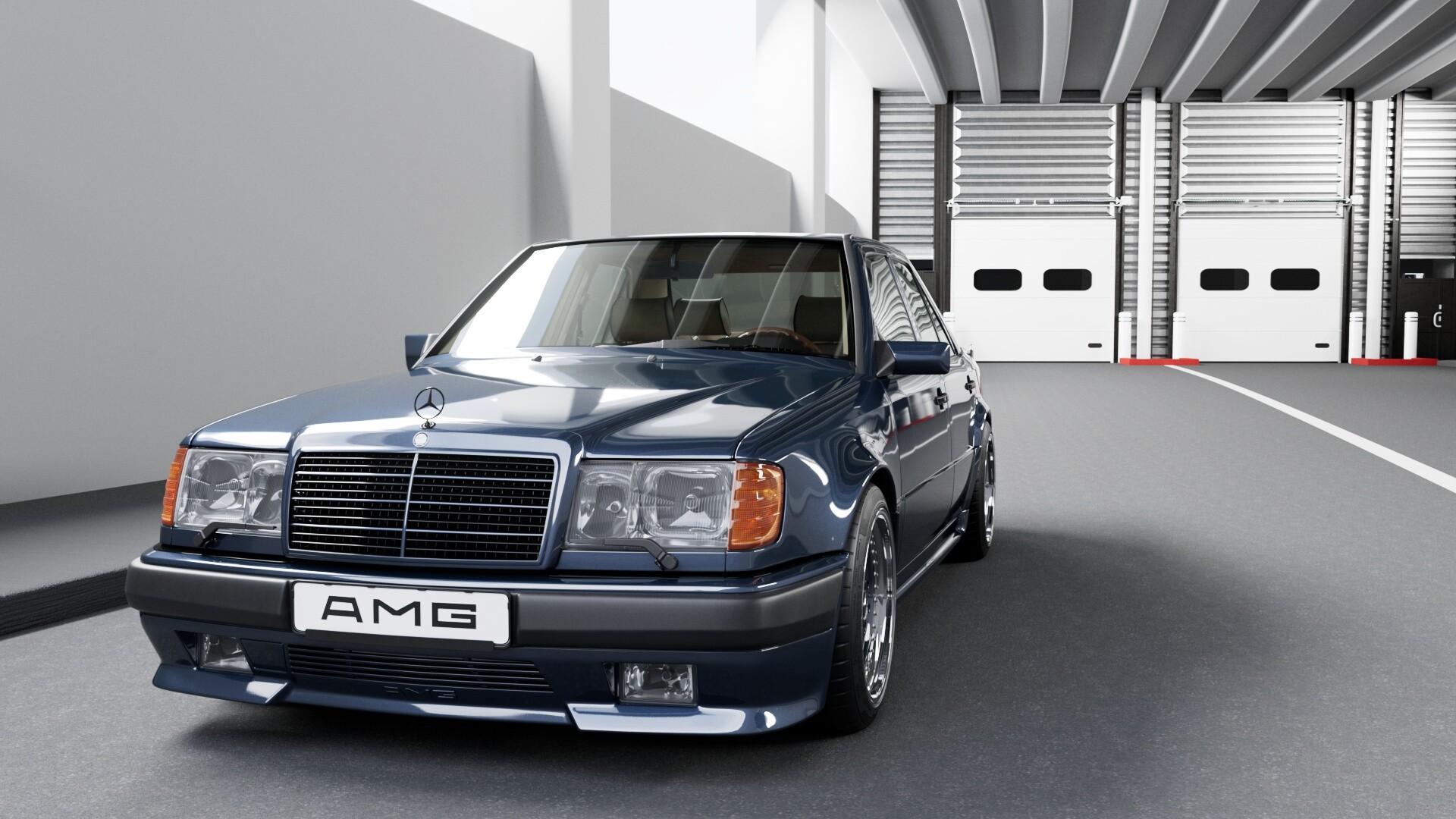Yasser A Muhsen Mercedes Benz 500E 6 0 AMG Redshift yasser-a-muhsen-mercedes-benz-500e-6-0-amg-redshift