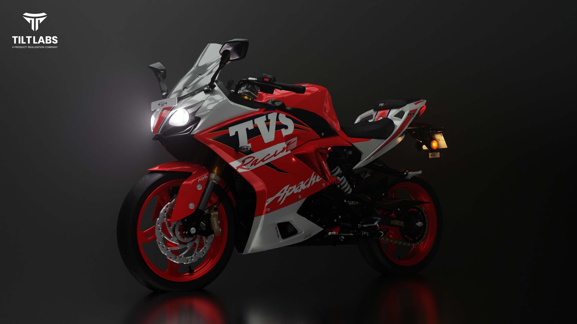 ArtStation - TVS Apache RR310 3D Model