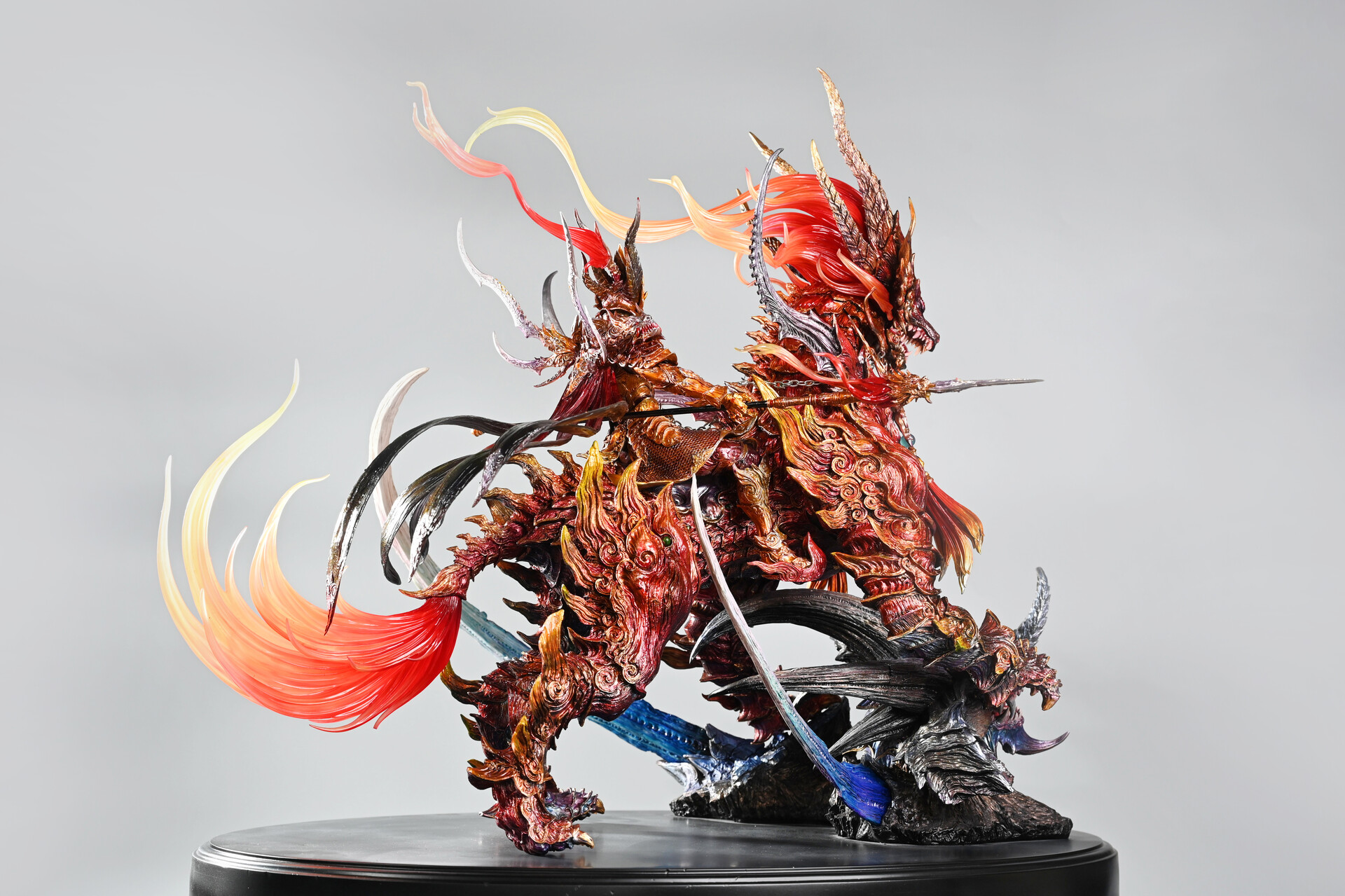 九天衡シリーズ/ 中宮麒麟 1/20スケール スタチュー X Krabs M.Art x 蟹佬模研漆藝所- 九天衡Pkking 中宮麒麟紅麒麟by 蟹佬