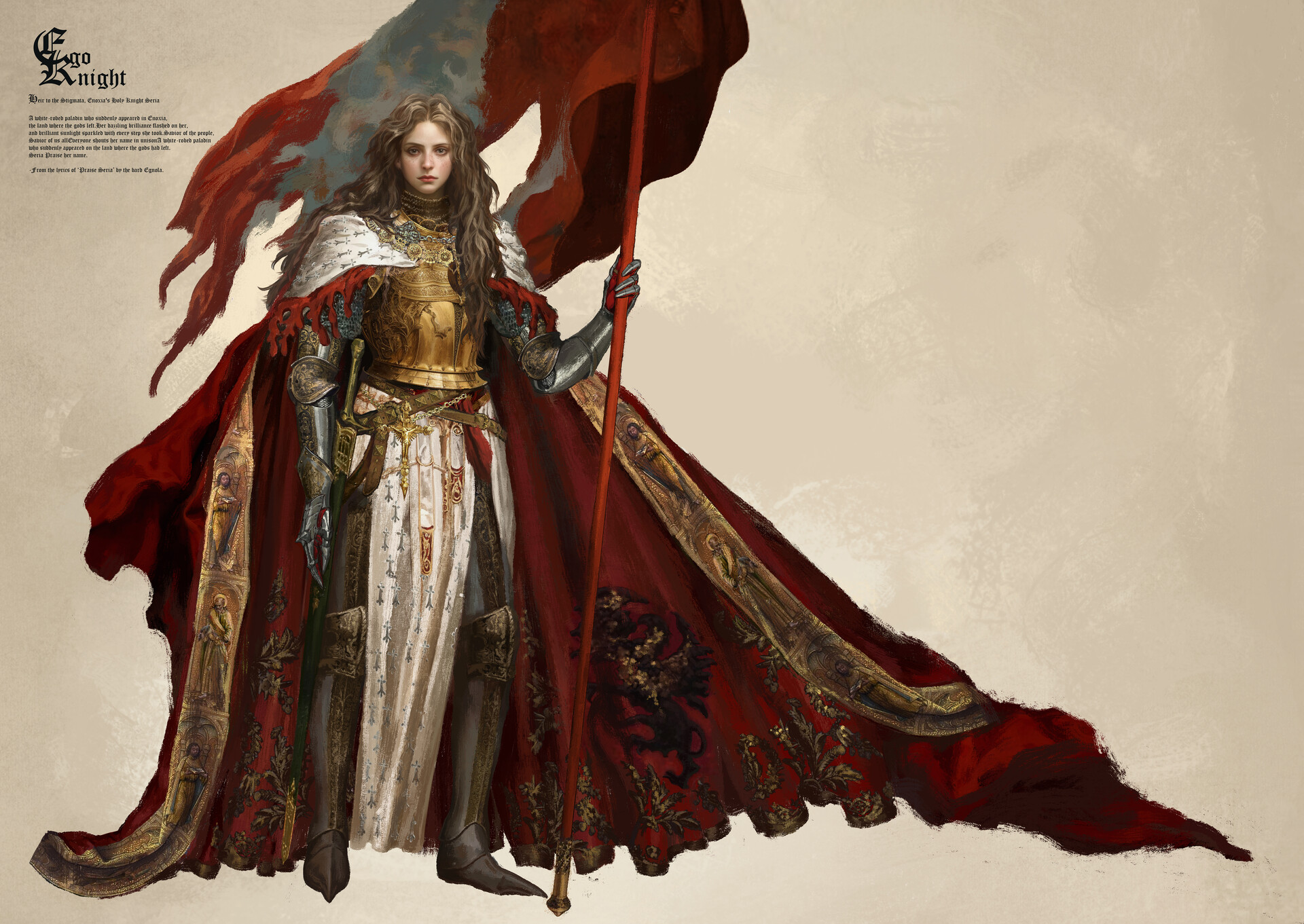 The Heroines That I S Holy Knight www.artstation.com