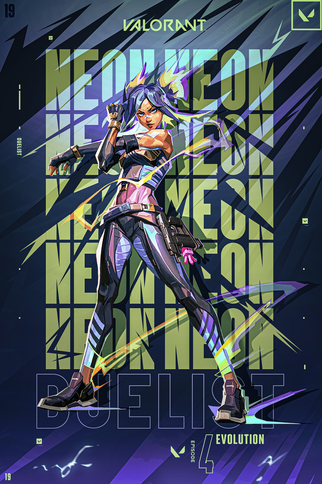 Neon Final Poster (11x17)