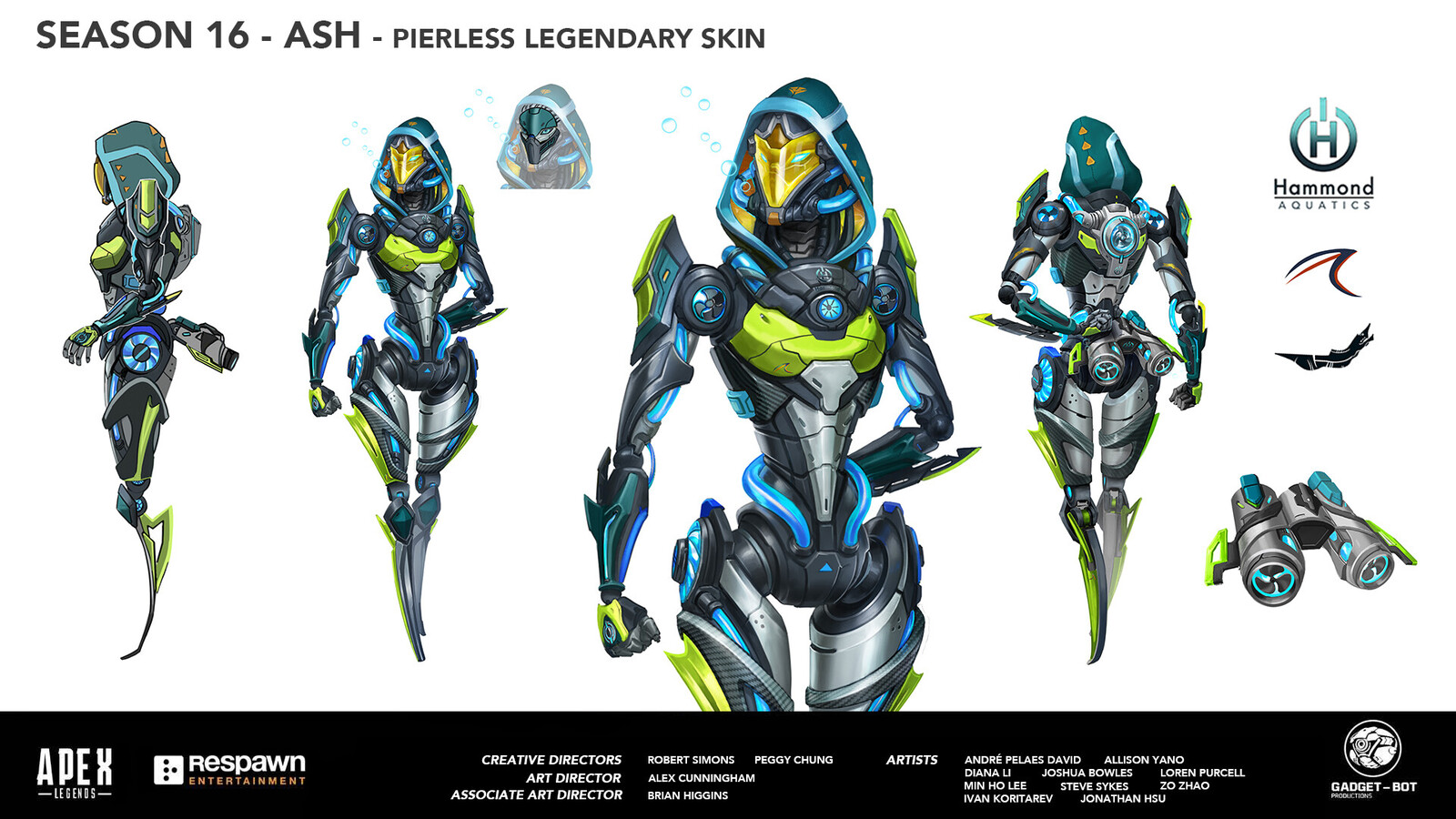 Apex Legends - Character Skin Designs