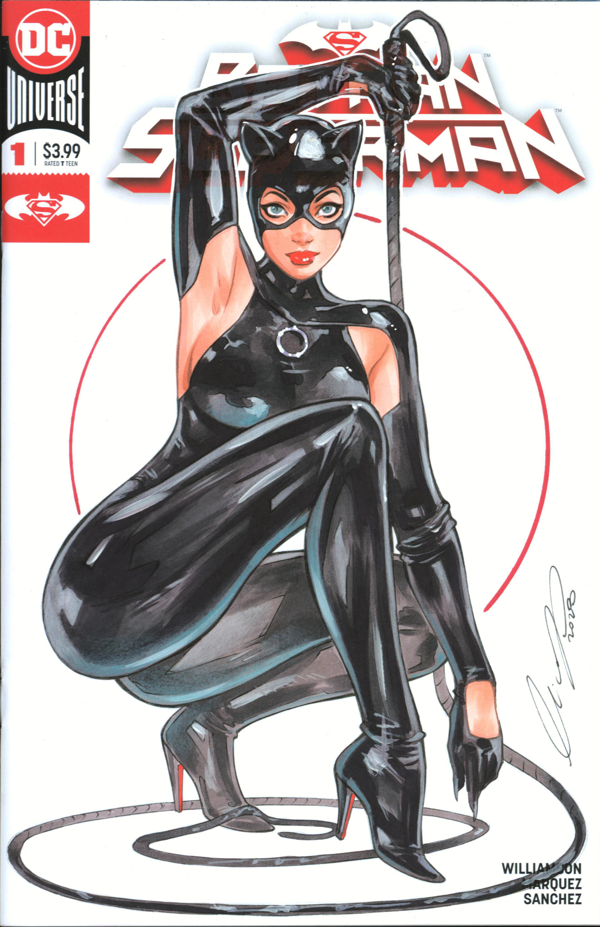 Catwoman on Blank