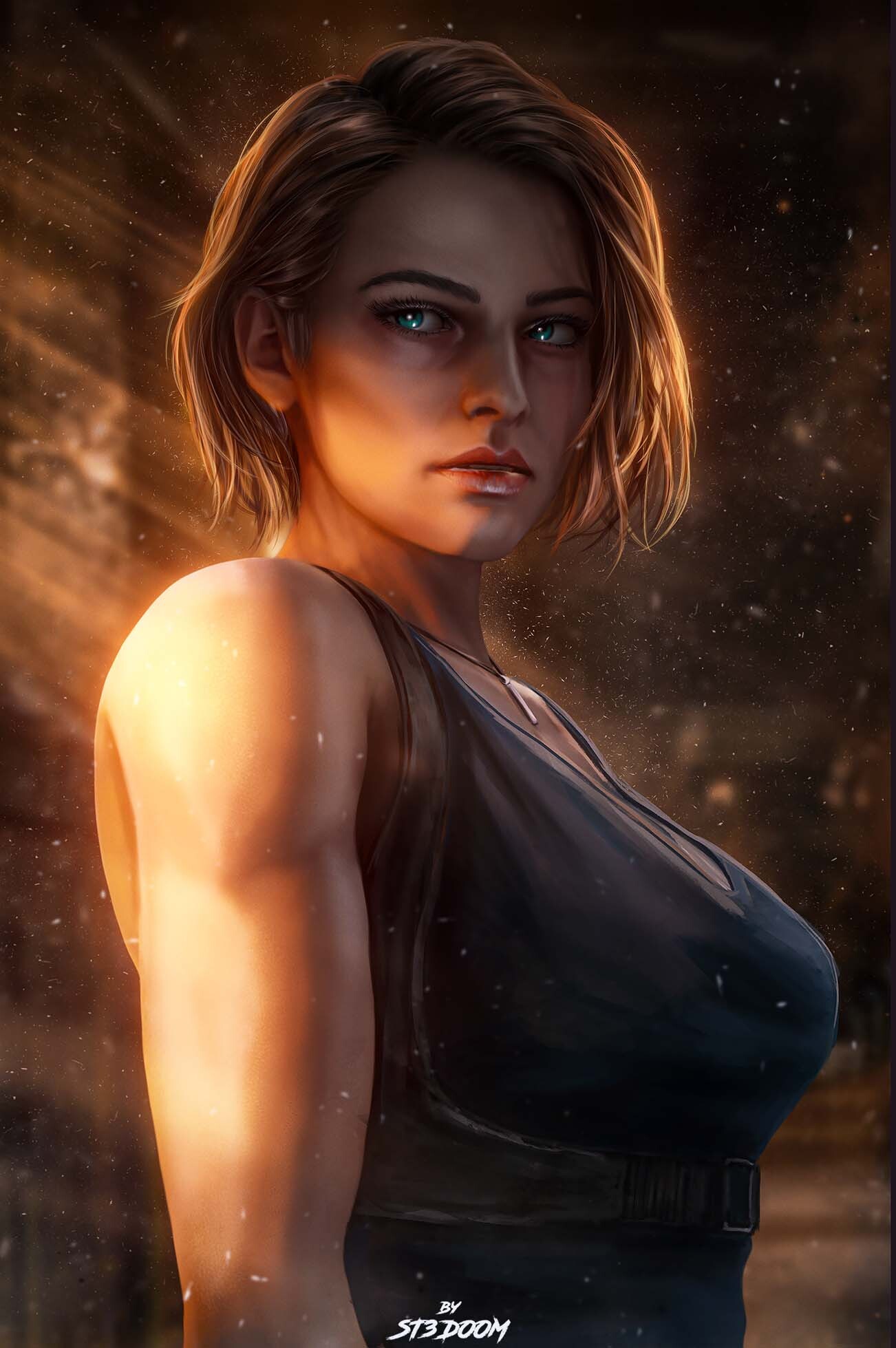 ArtStation Jill Valentine Fanart