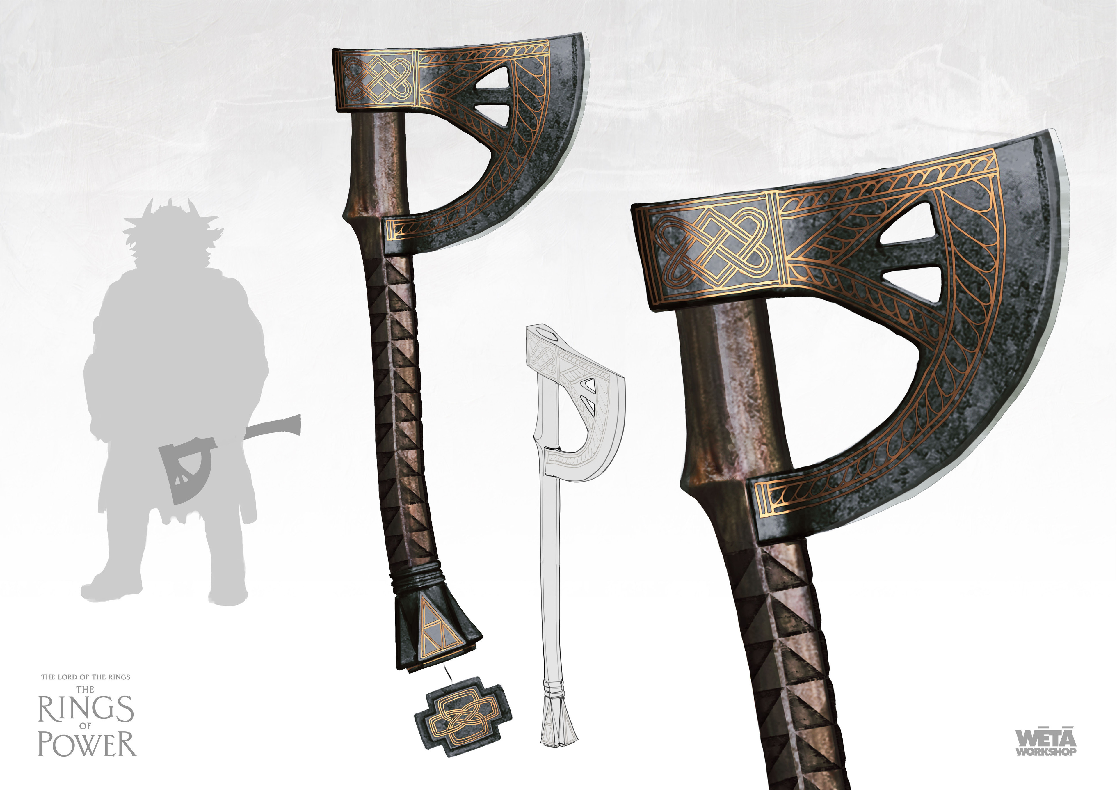 Blue Mountains Axe Concept - Artist + Art Director: Jeremy Hanna