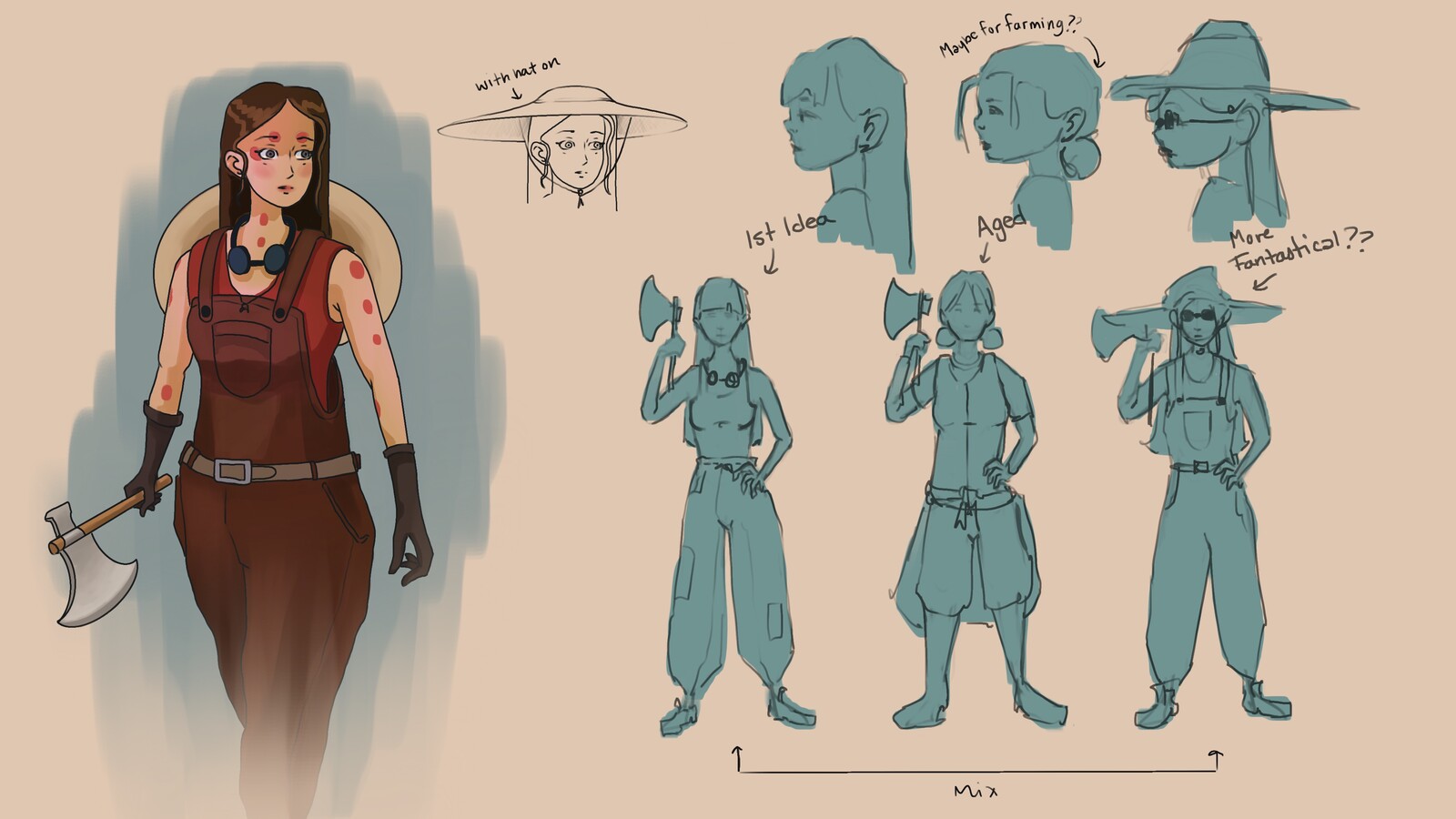 The Orange Farm- Aunt Concept