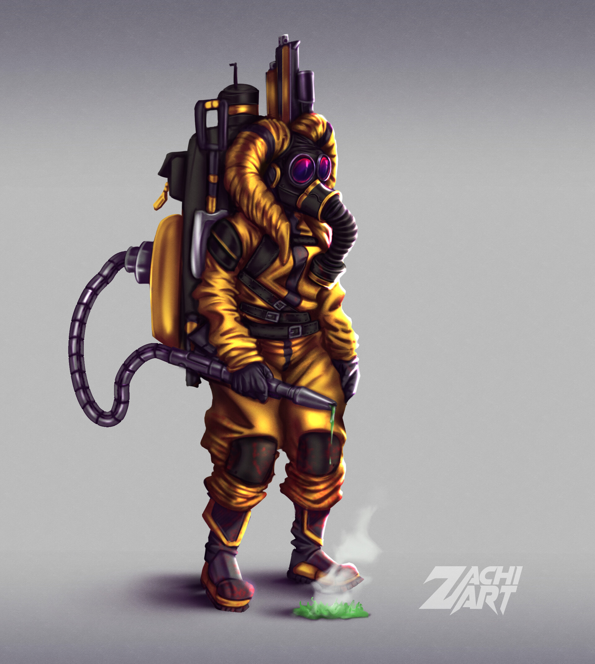 ArtStation - Twi'lek biohazard suit concept art