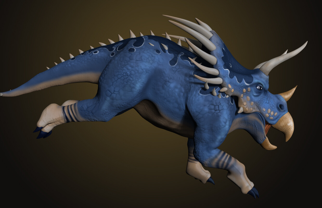 ArtStation - Run Dino Run 3D Model