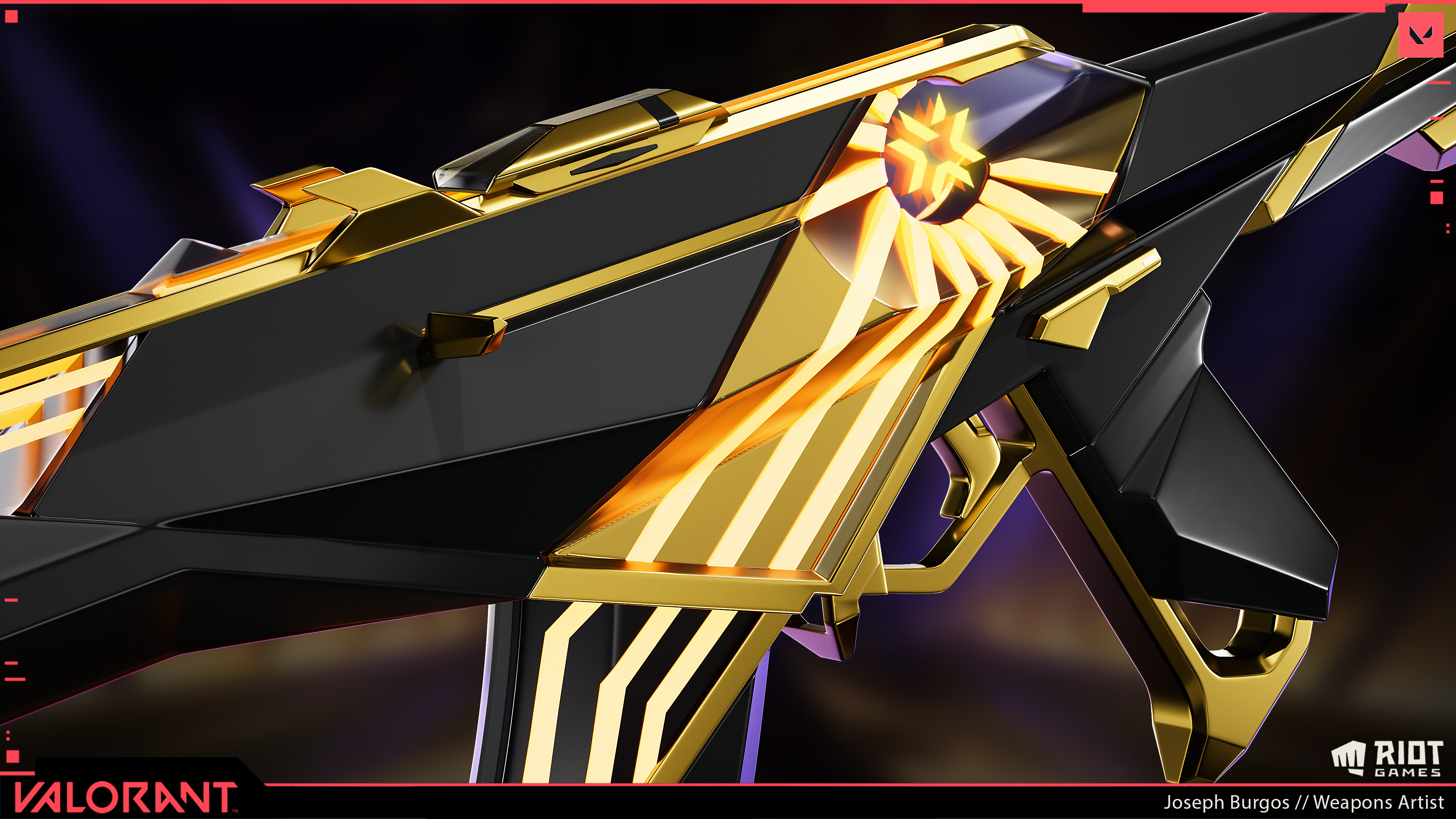 ArtStation - Valorant: Champions 2023 Vandal