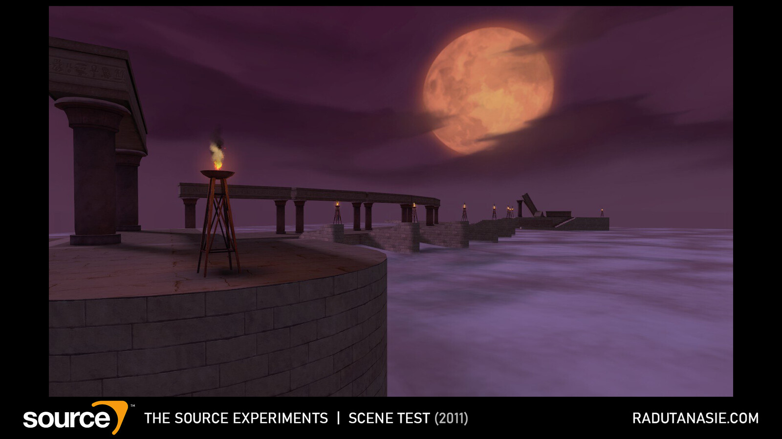 Scene test for a Team Fortress 2 map.