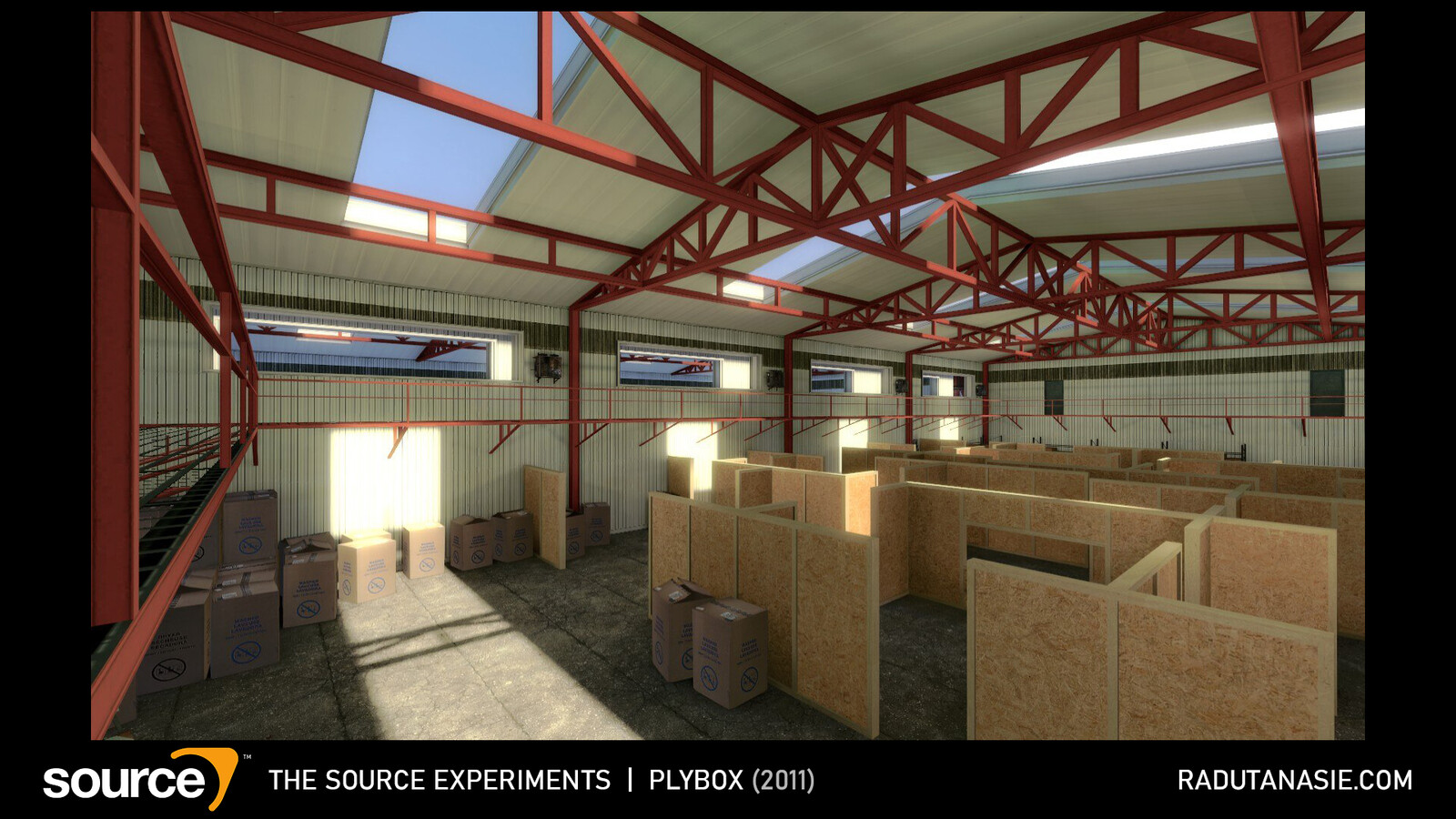 Plybox is an arena map for Counter-Strike: Source developed in 2 weeks during the summer break.