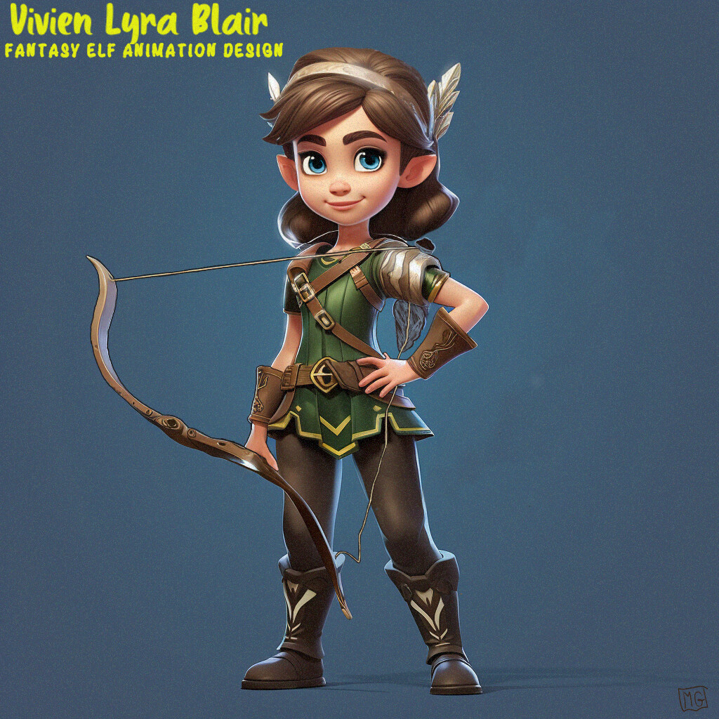Vivien Lyra Blair - Elf Archer
