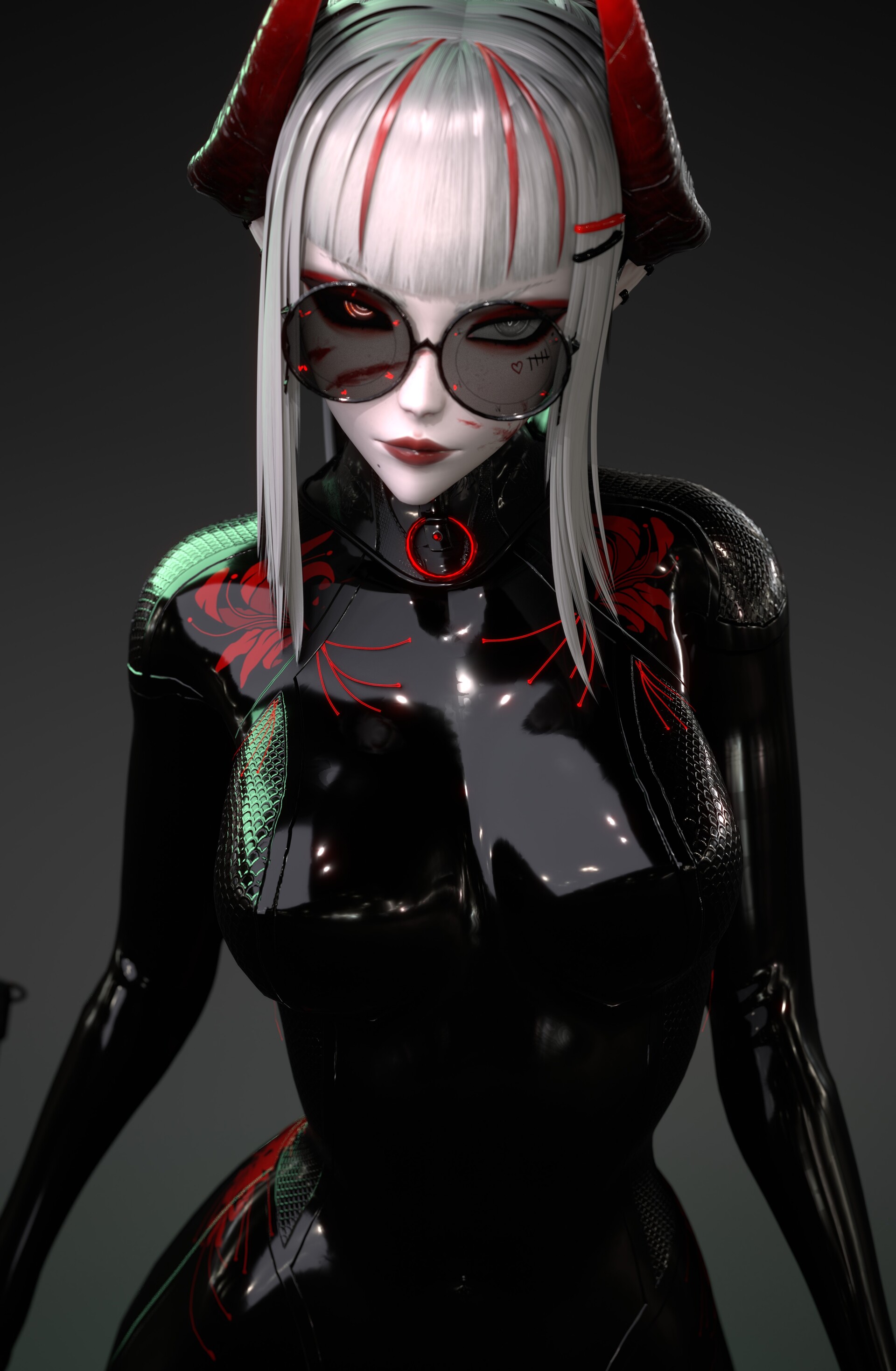 ArtStation - Dominatrix Yanderae (Vtuber Model)