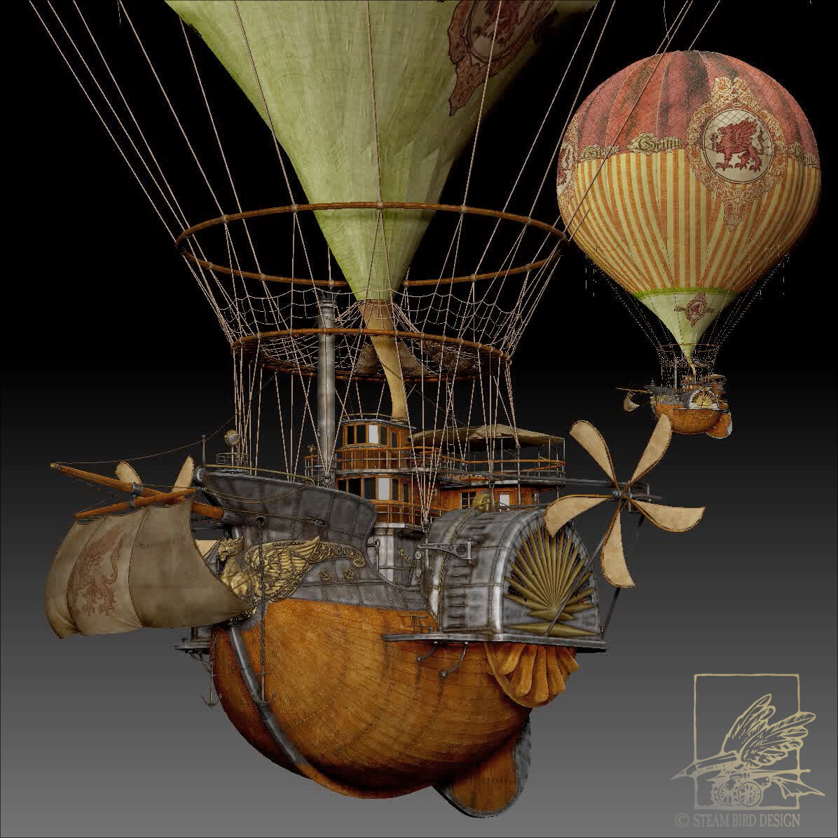 Steampunk Airship